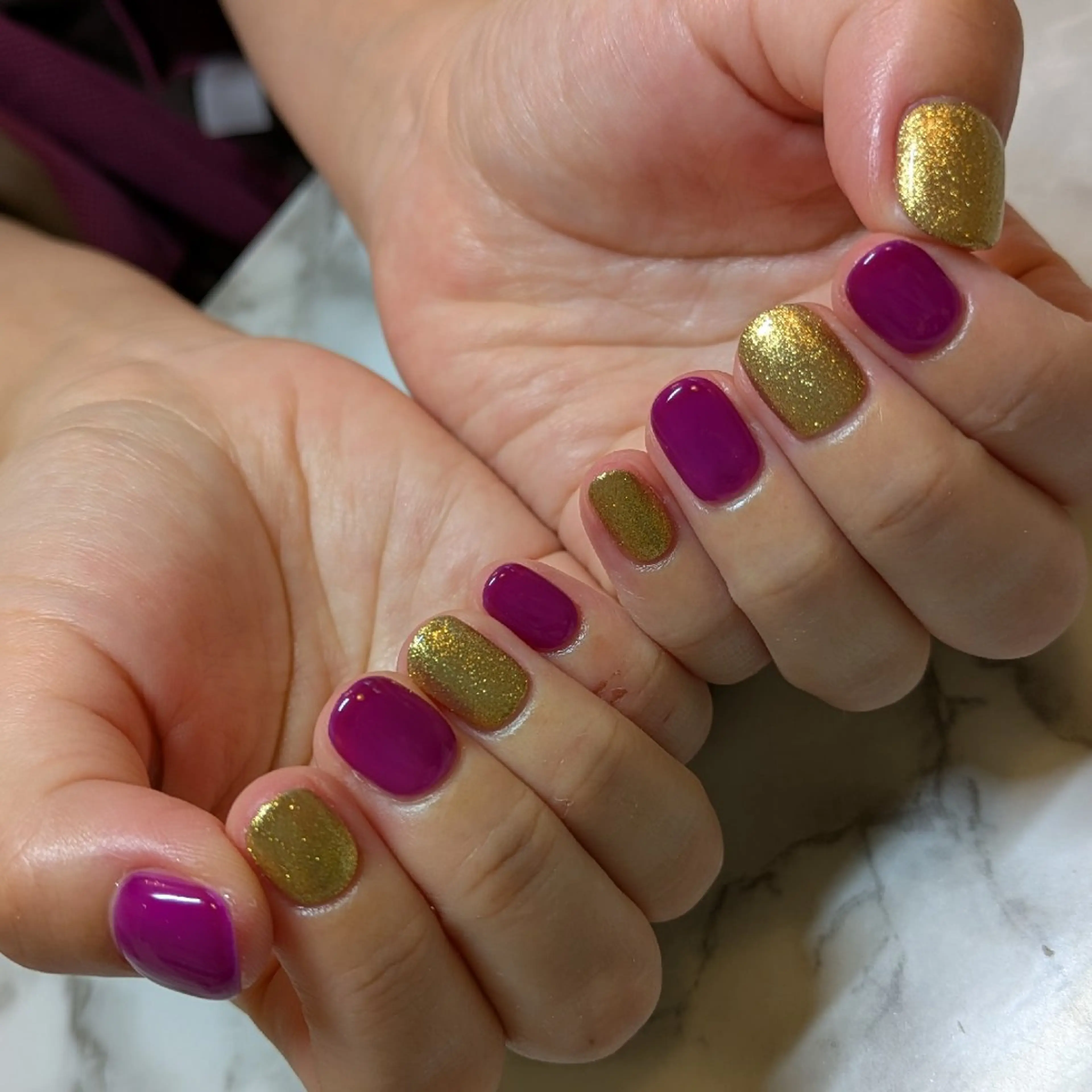 ネイル シンプルネイル ジェヌインネイル 河内のネイルデザイン