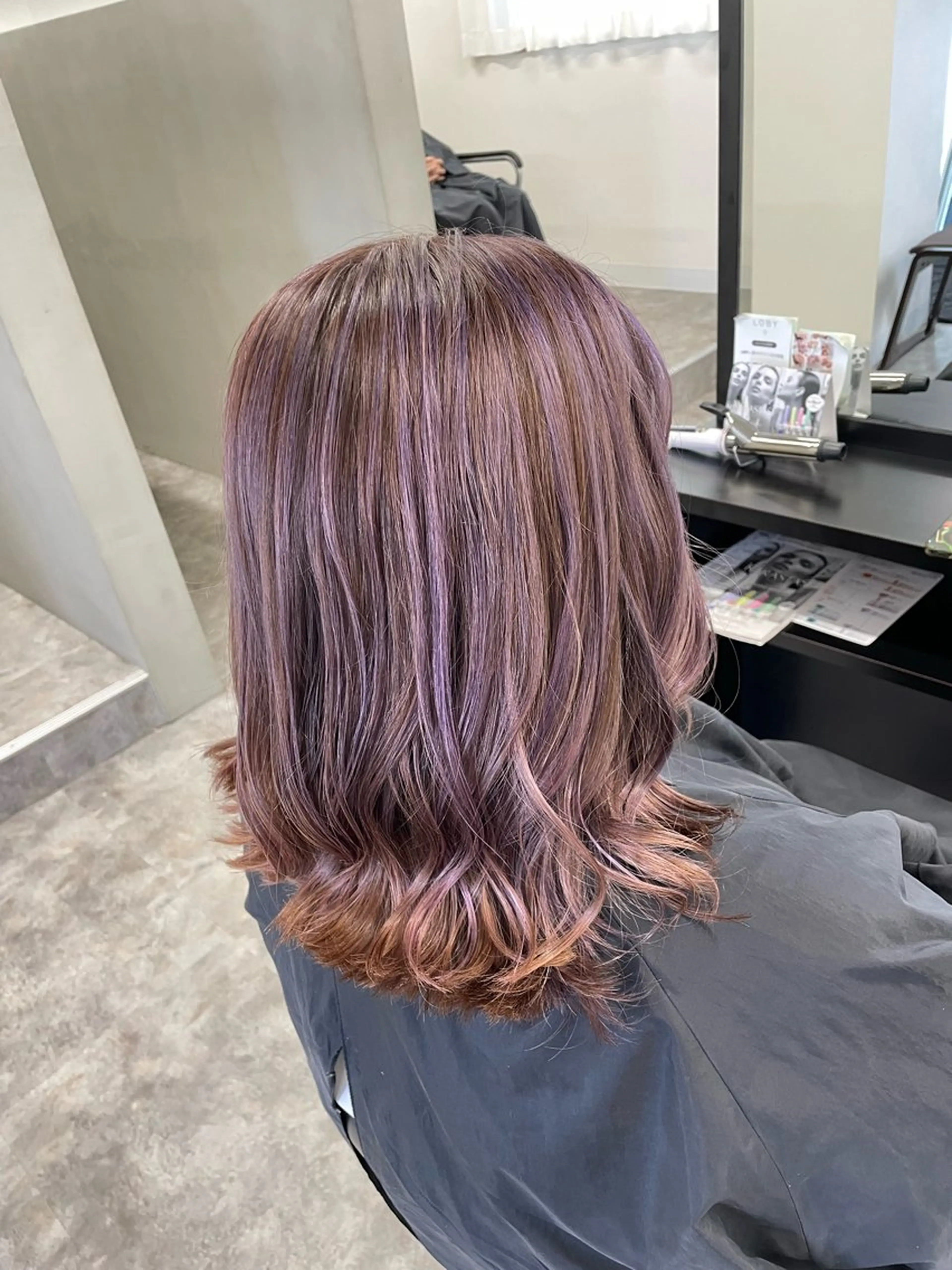 ミディアム カラー ラベンダーカラー LOBY浦添店所属・LOBY浦添店 NABEのその他イメージ