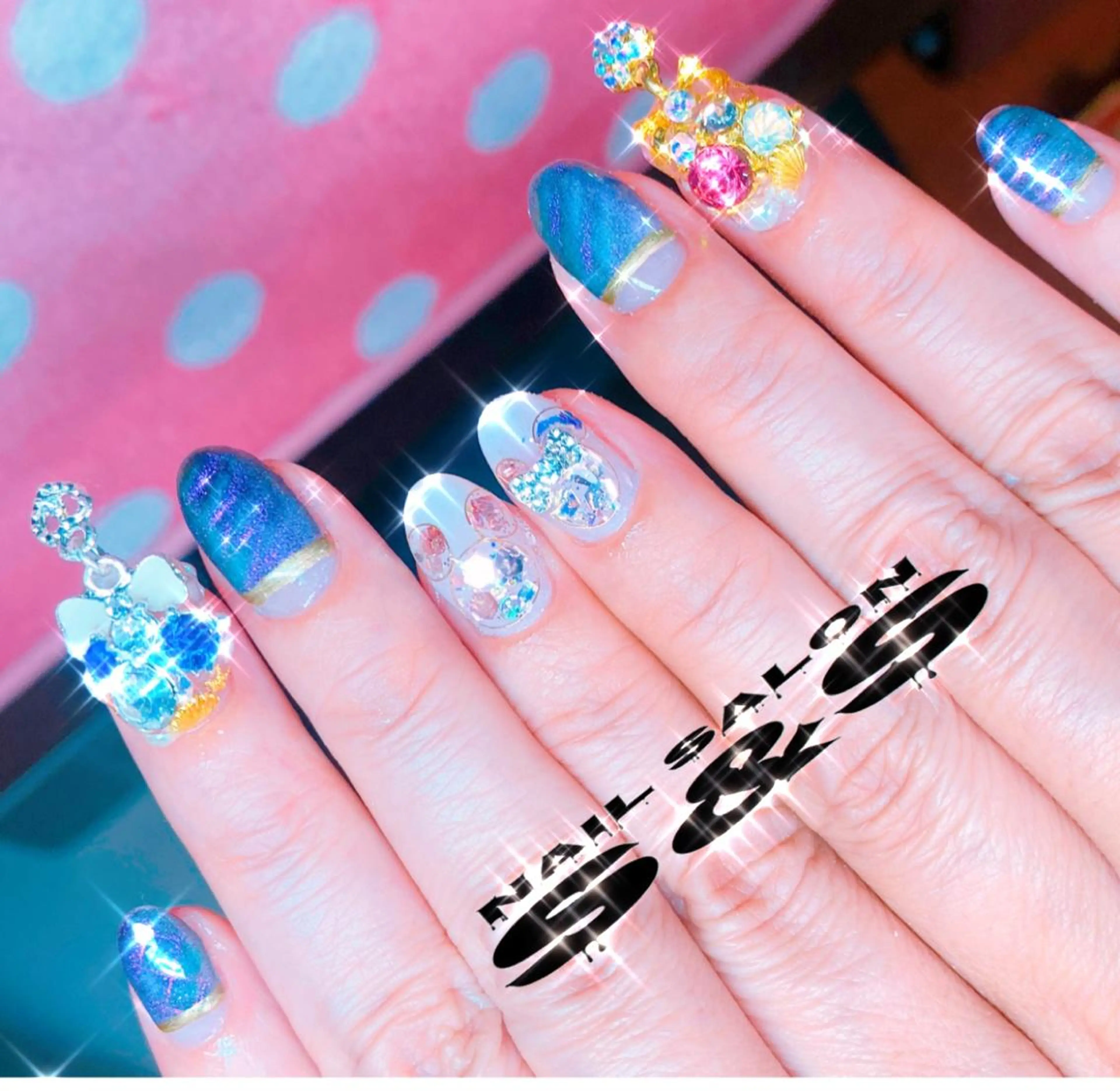 ネイル 長さ出し メンズネイル 持ち込み スカルプネイル S&S 村田小百合のネイルデザイン