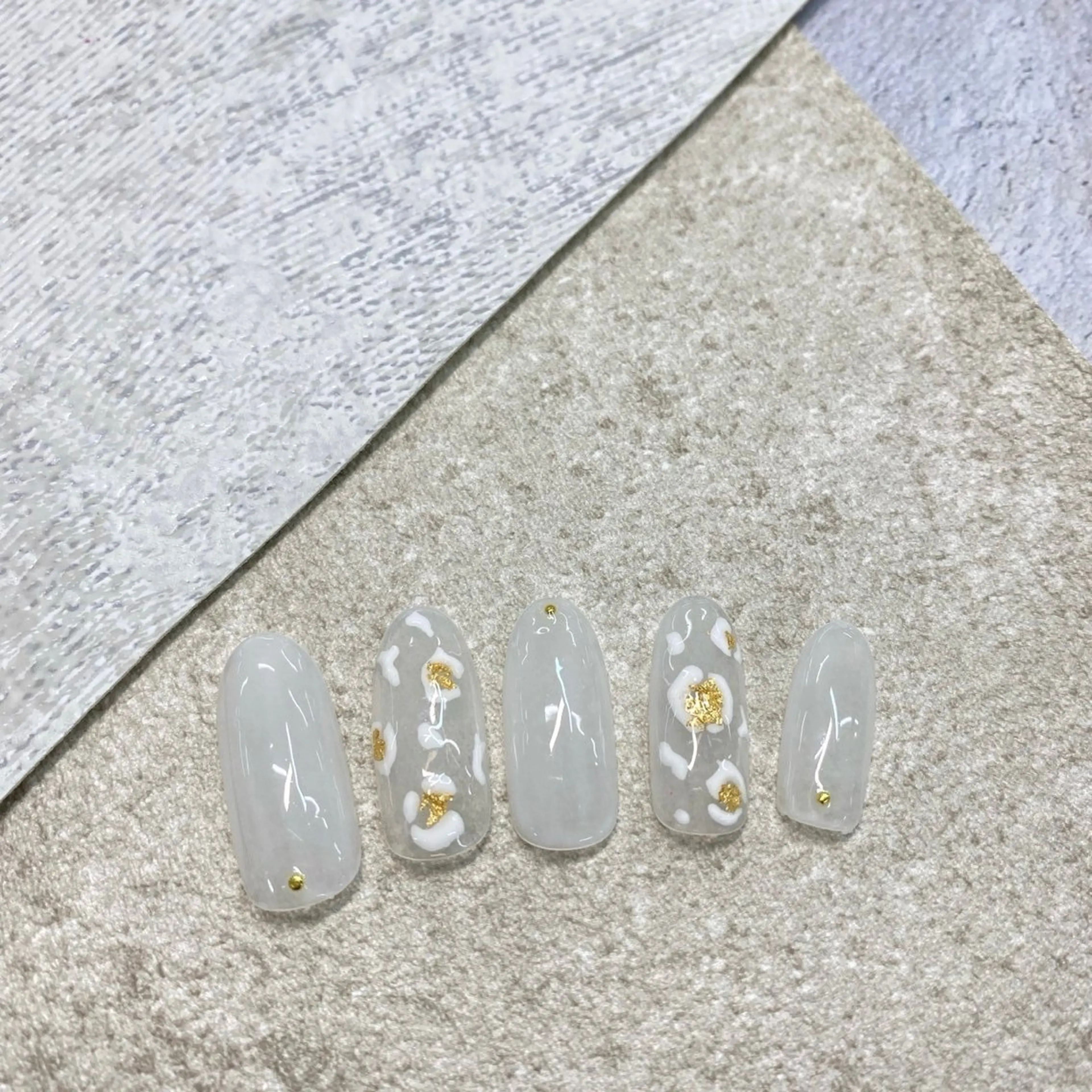 ネイル ⭐︎休業中の練習⭐︎ JNA認定講師髙橋のネイルデザイン