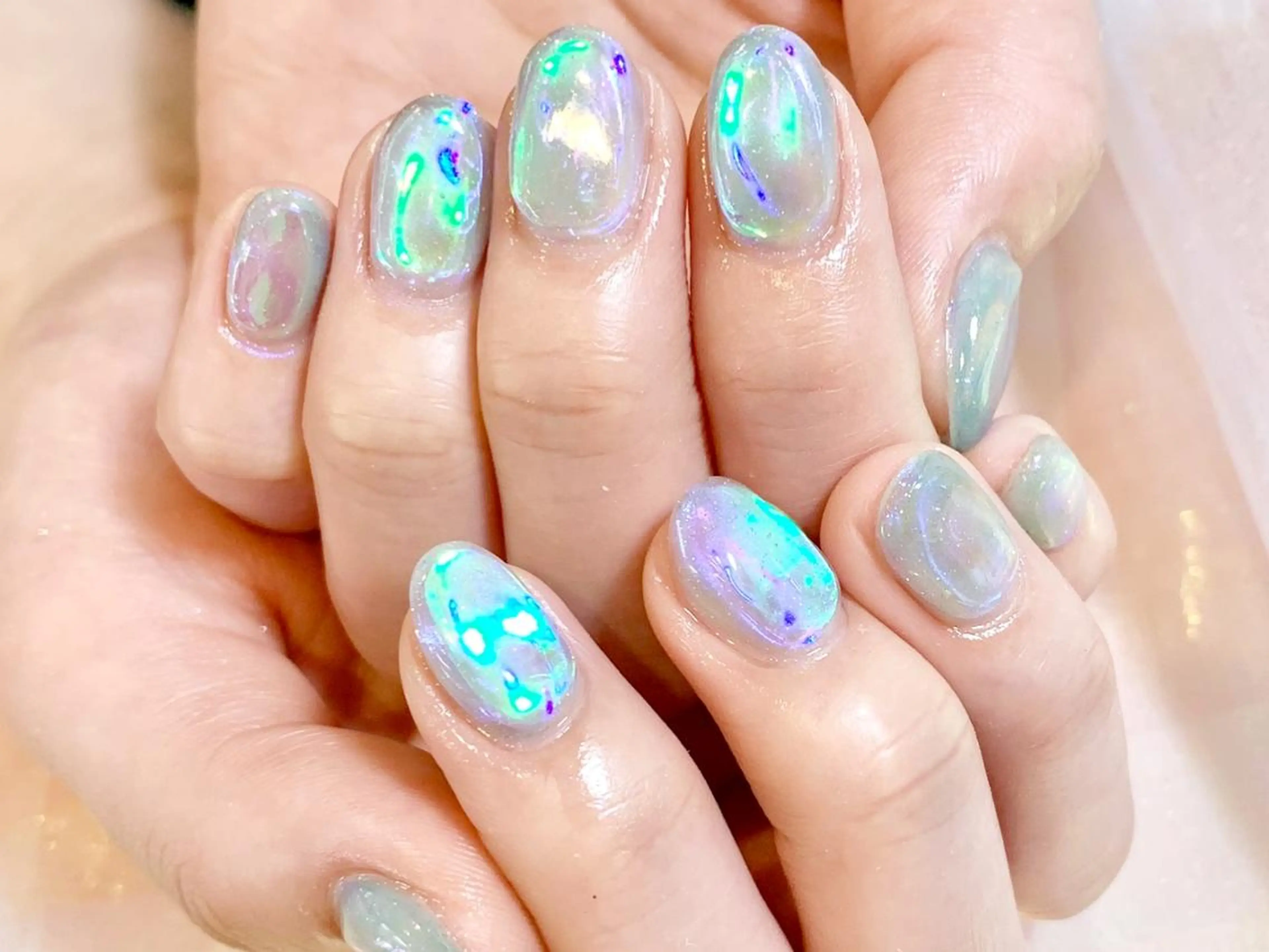 ネイル 韓国ネイル 🤍POP可愛い🧸 Menailのネイルデザイン