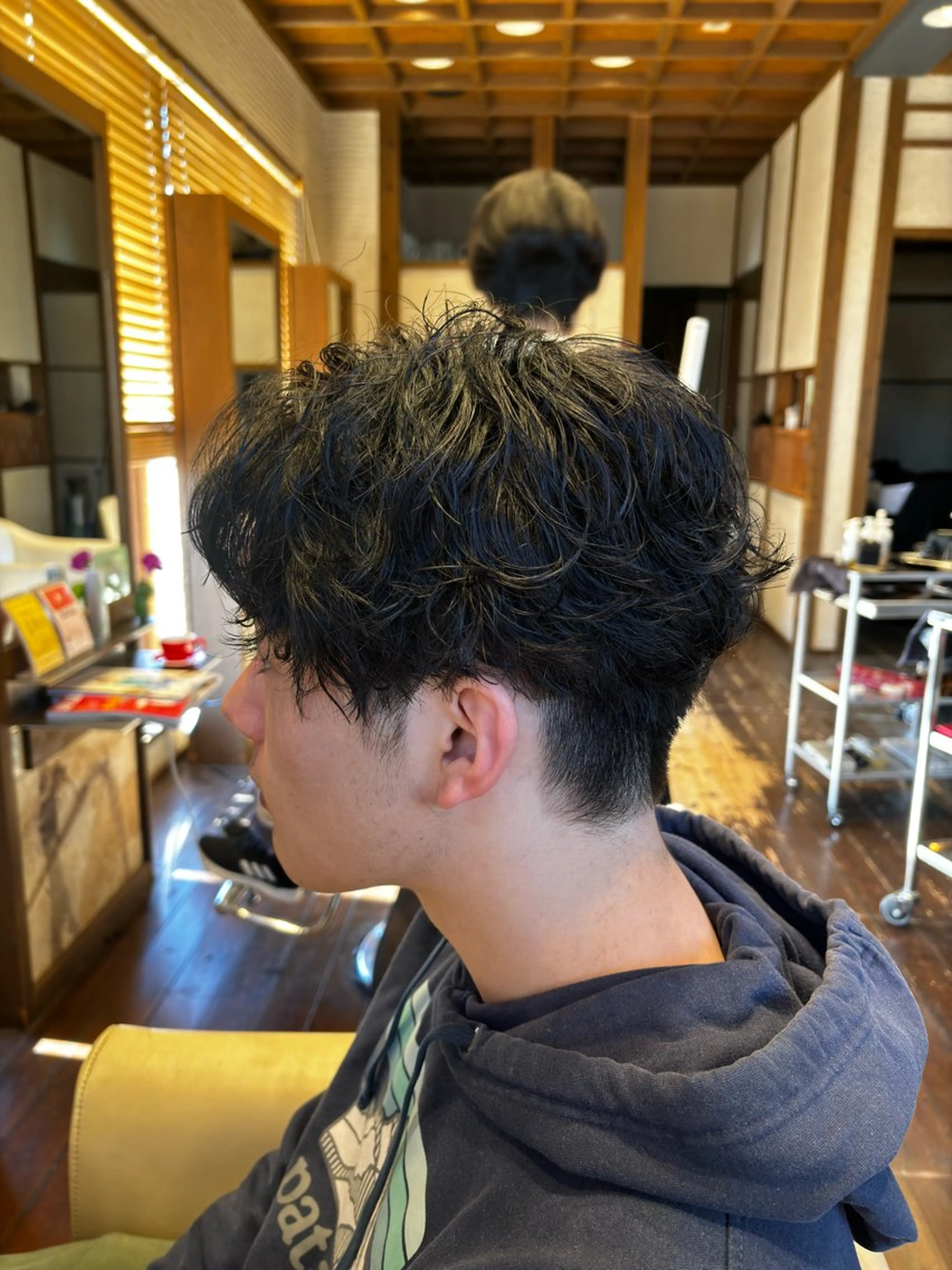 パーマ メンズ メンズパーマ カット パーマ りずむヘアデザイン所属・Rhythm / RYOMAのヘアスタイル