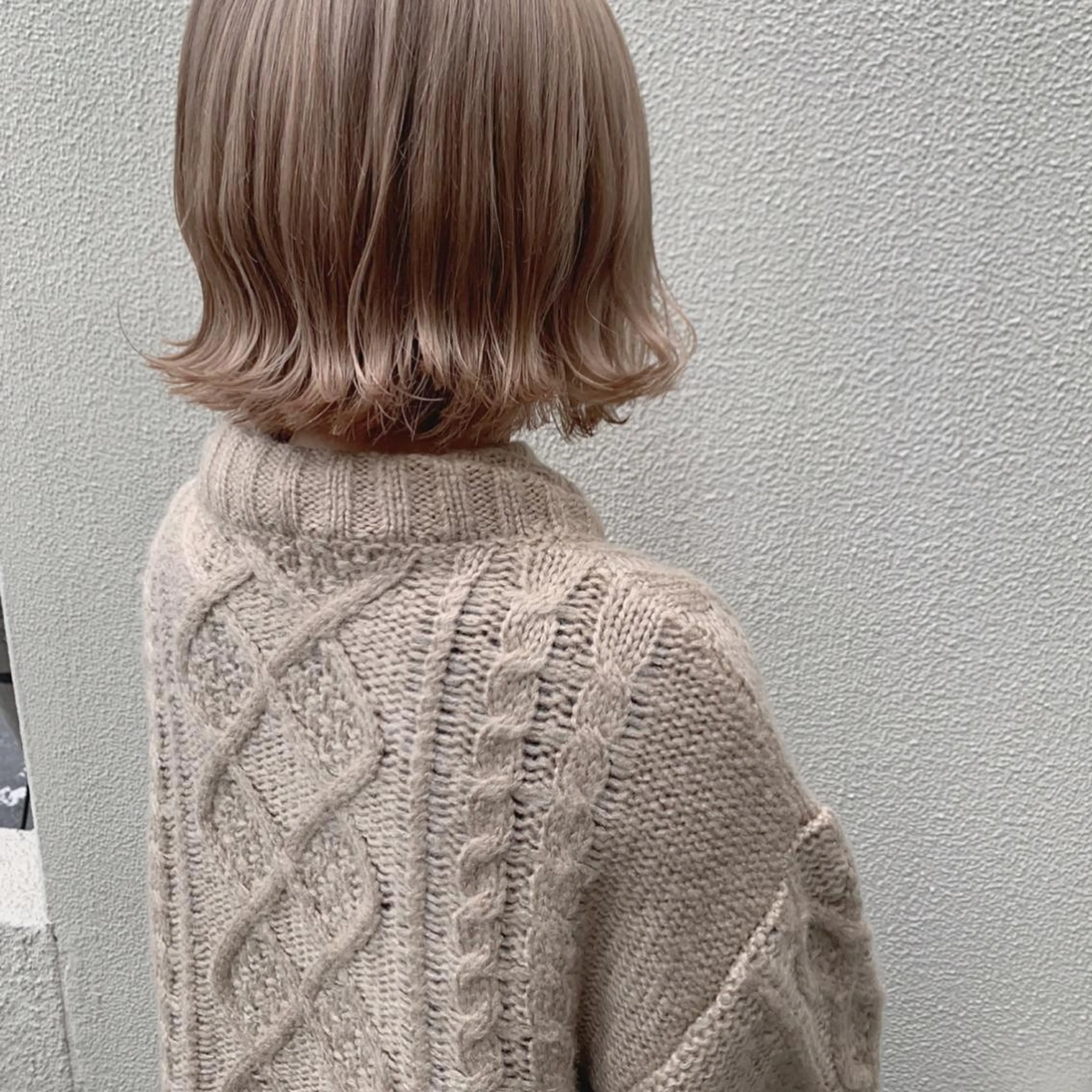 ミディアム ヘアカラー トリートメント Jewel Box所属・髪質改善ストレート 特化⭐️杉本奈稀沙のヘアスタイル