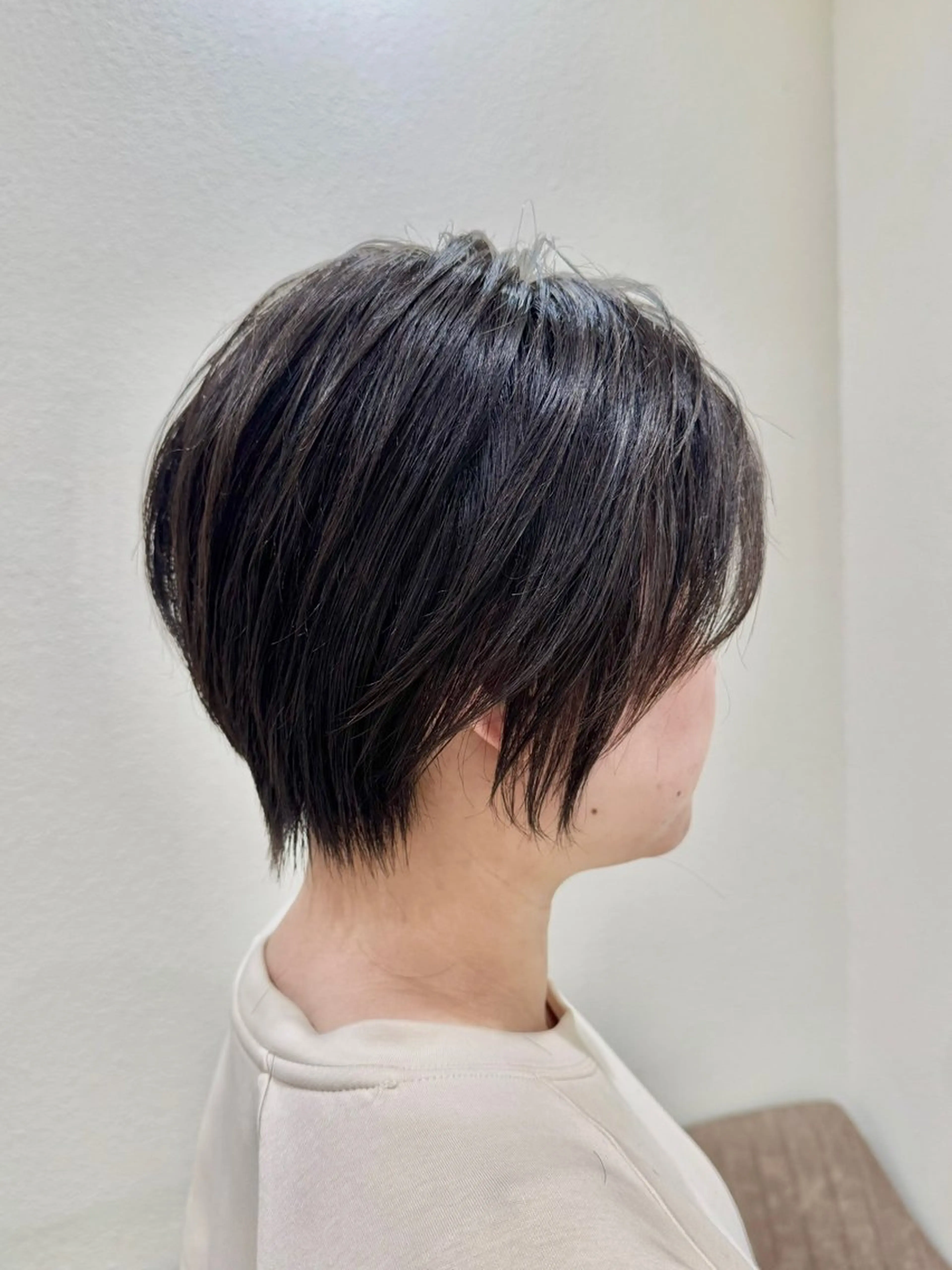 ショート レイヤーカット ショートヘア 前平 友慈のヘアスタイル