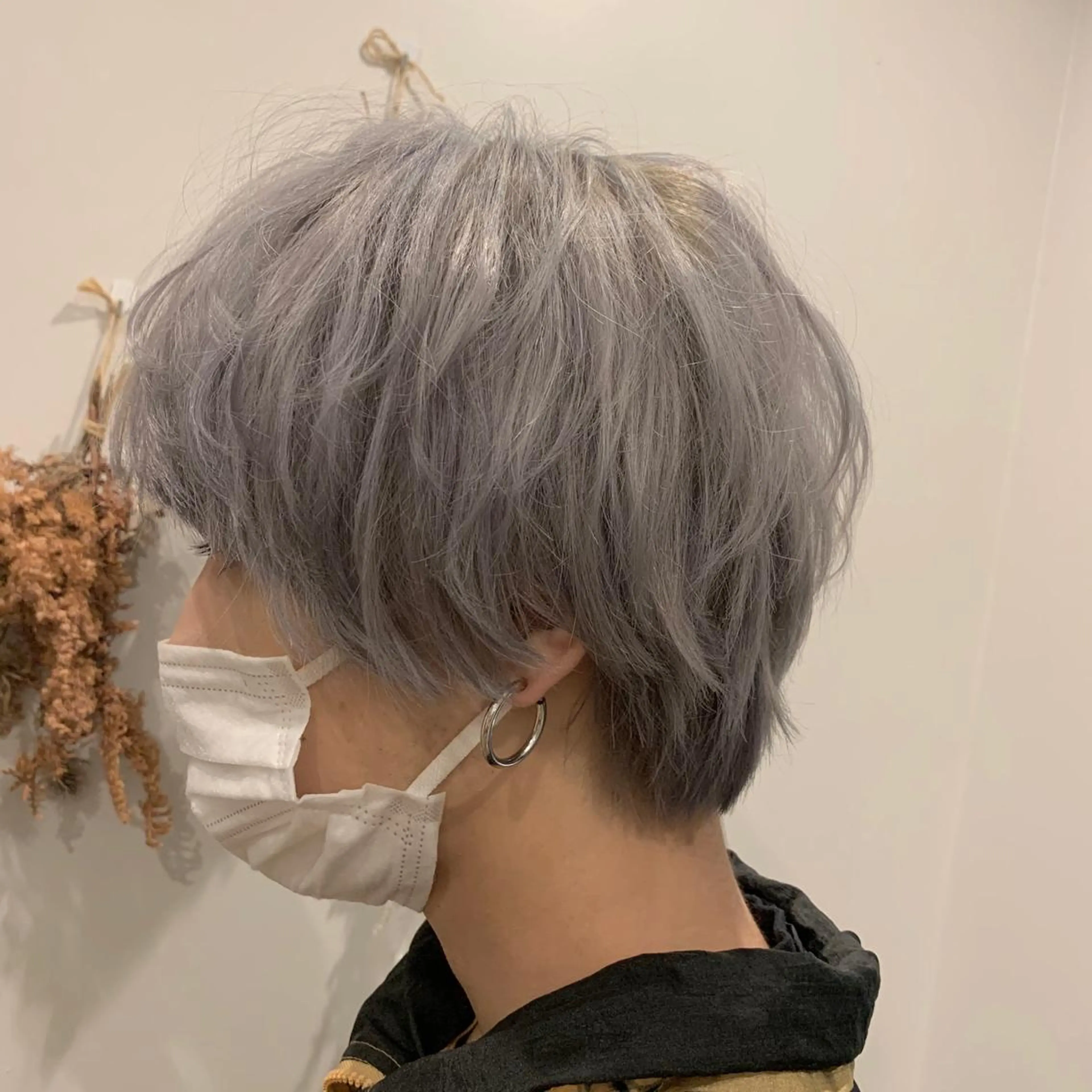 ショート カラー メンズ ヘアカラー トリートメント 髪質改善period.所属・いしかわまい🎀 髪質改善特価サロンのヘアスタイル