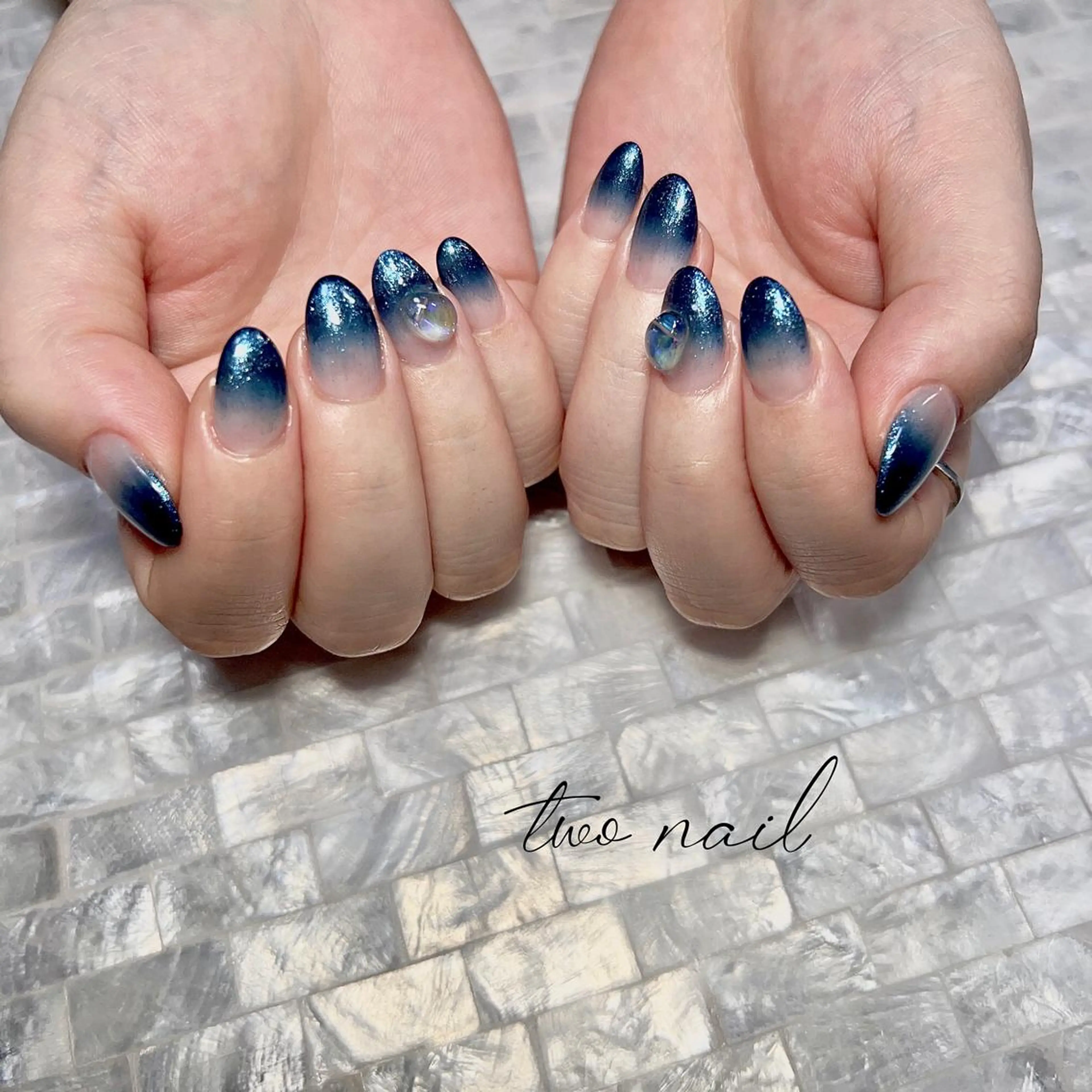 ネイル アートネイル フットネイル ハート キラキラネイル ニュアンスネイル ハンドネイル two nailのネイルデザイン