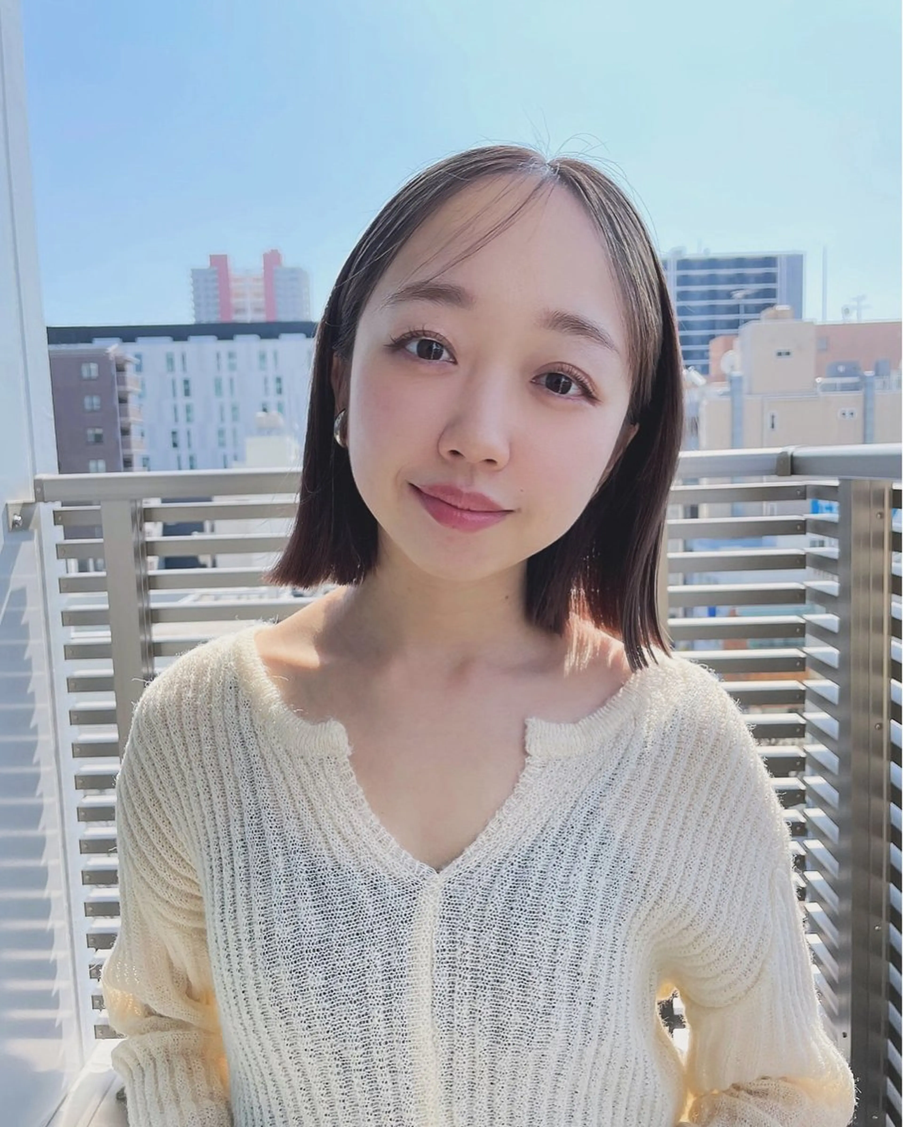 ショート カラー 切りっぱなしボブ ボブ SALOWIN浦和店所属・1日5名限定美容師 miwaのヘアスタイル