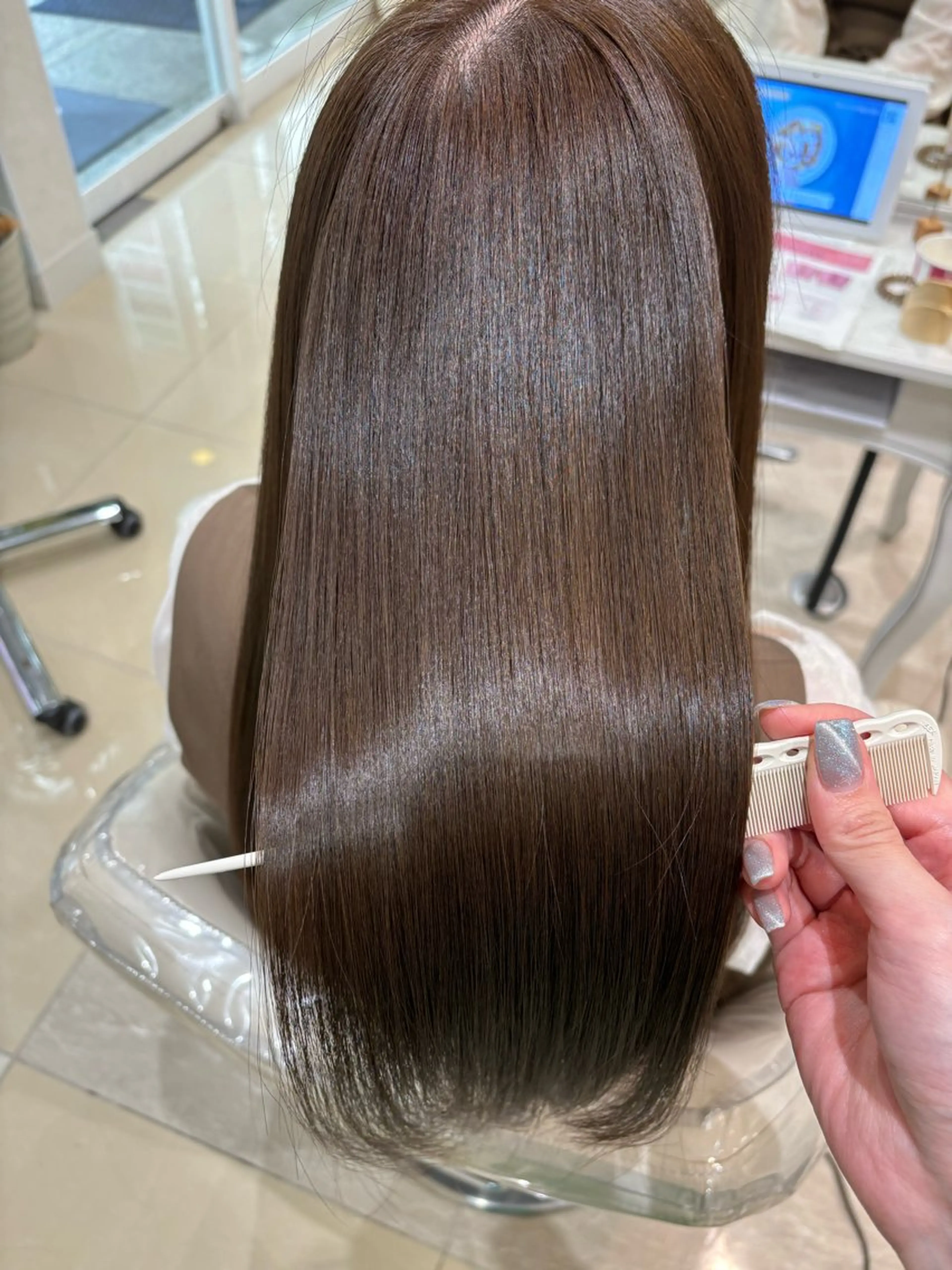 ロング トリートメント ぷっつりボブ🫧 タケウチアミのヘアスタイル