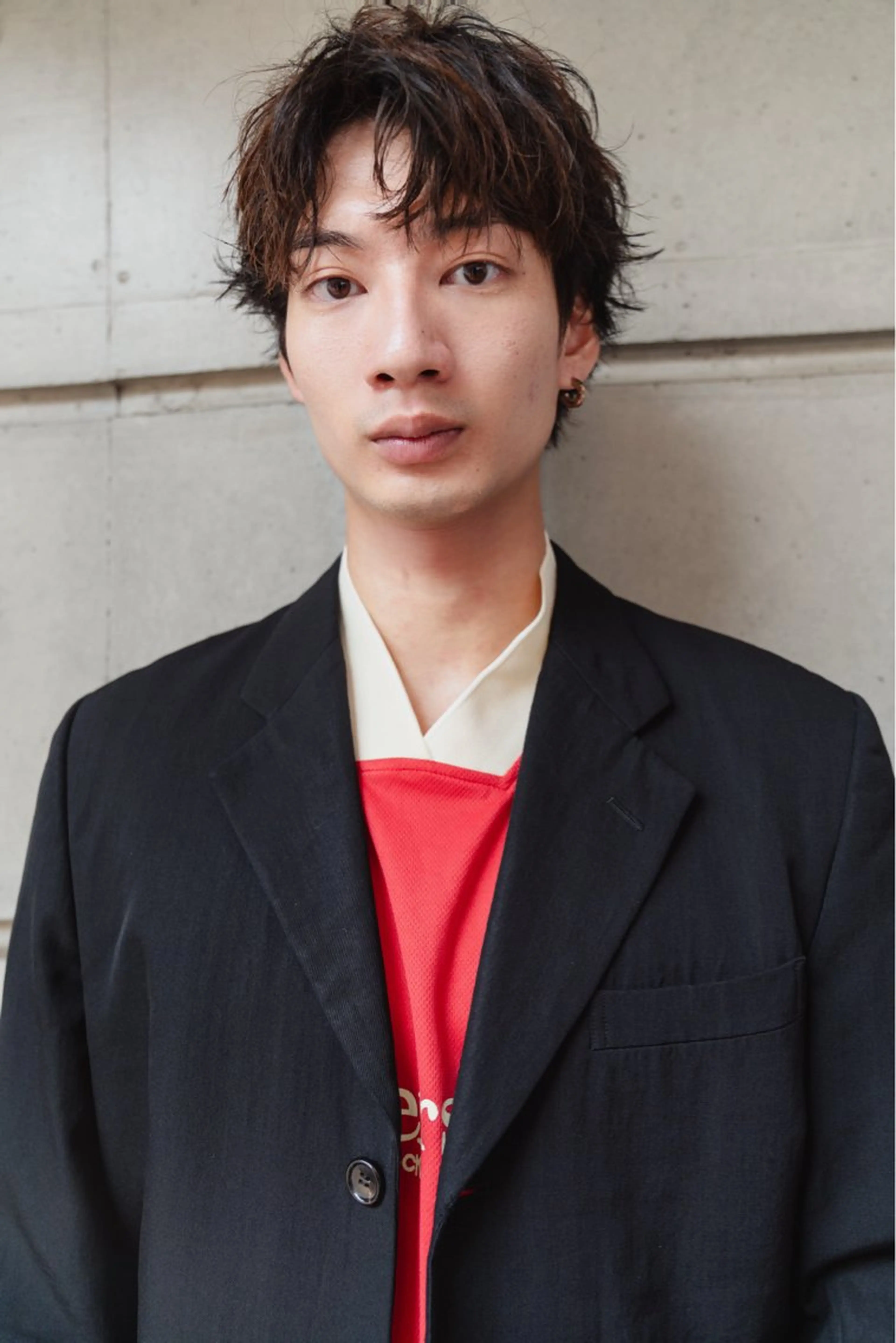 メンズ green登戸所属・GINJI ブリーチ　ハイトーンのヘアスタイル