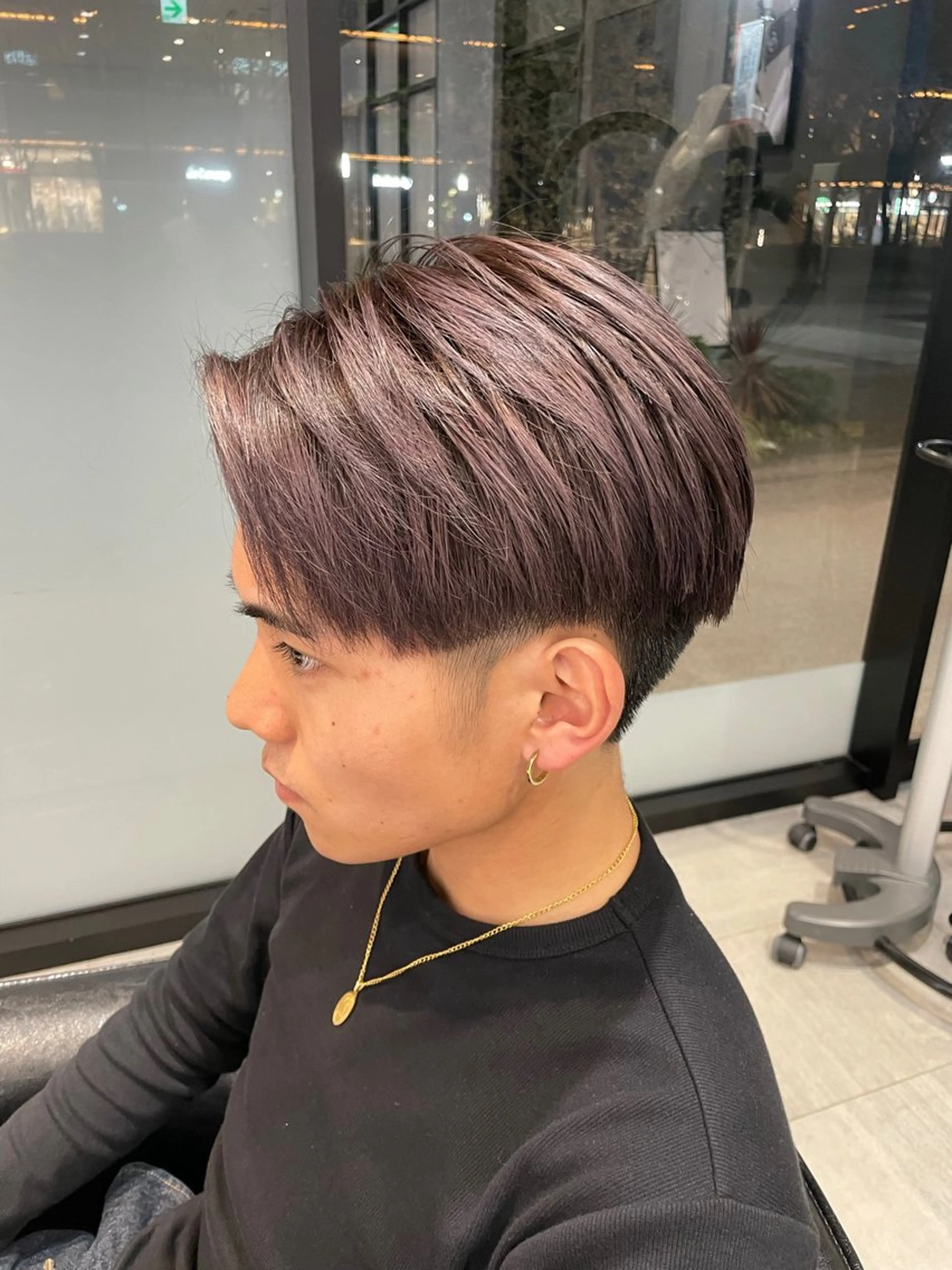 メンズ シールエクステ earth/sayaのヘアスタイル