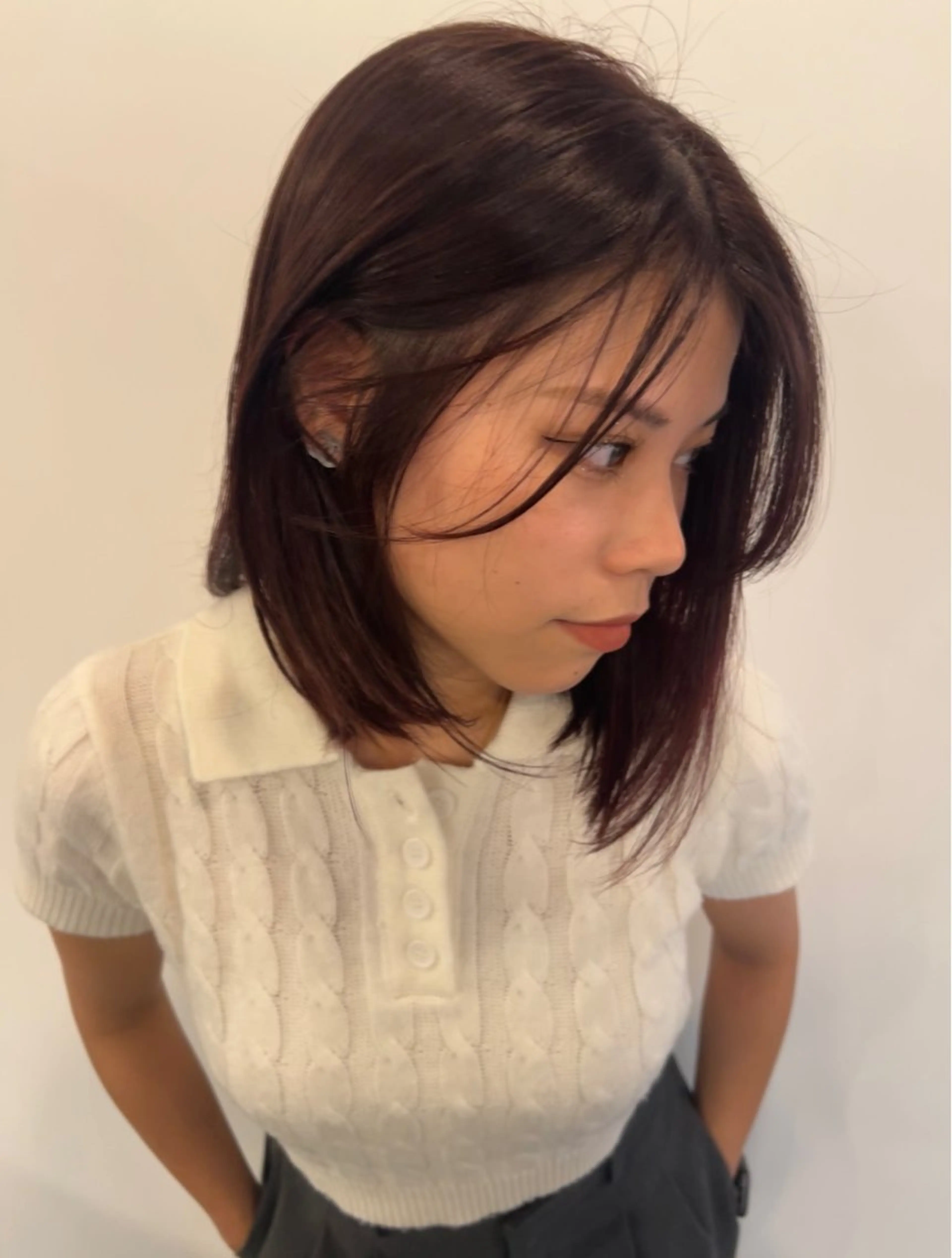 ミディアム KOCHAB本山所属・三谷 はるなのヘアスタイル