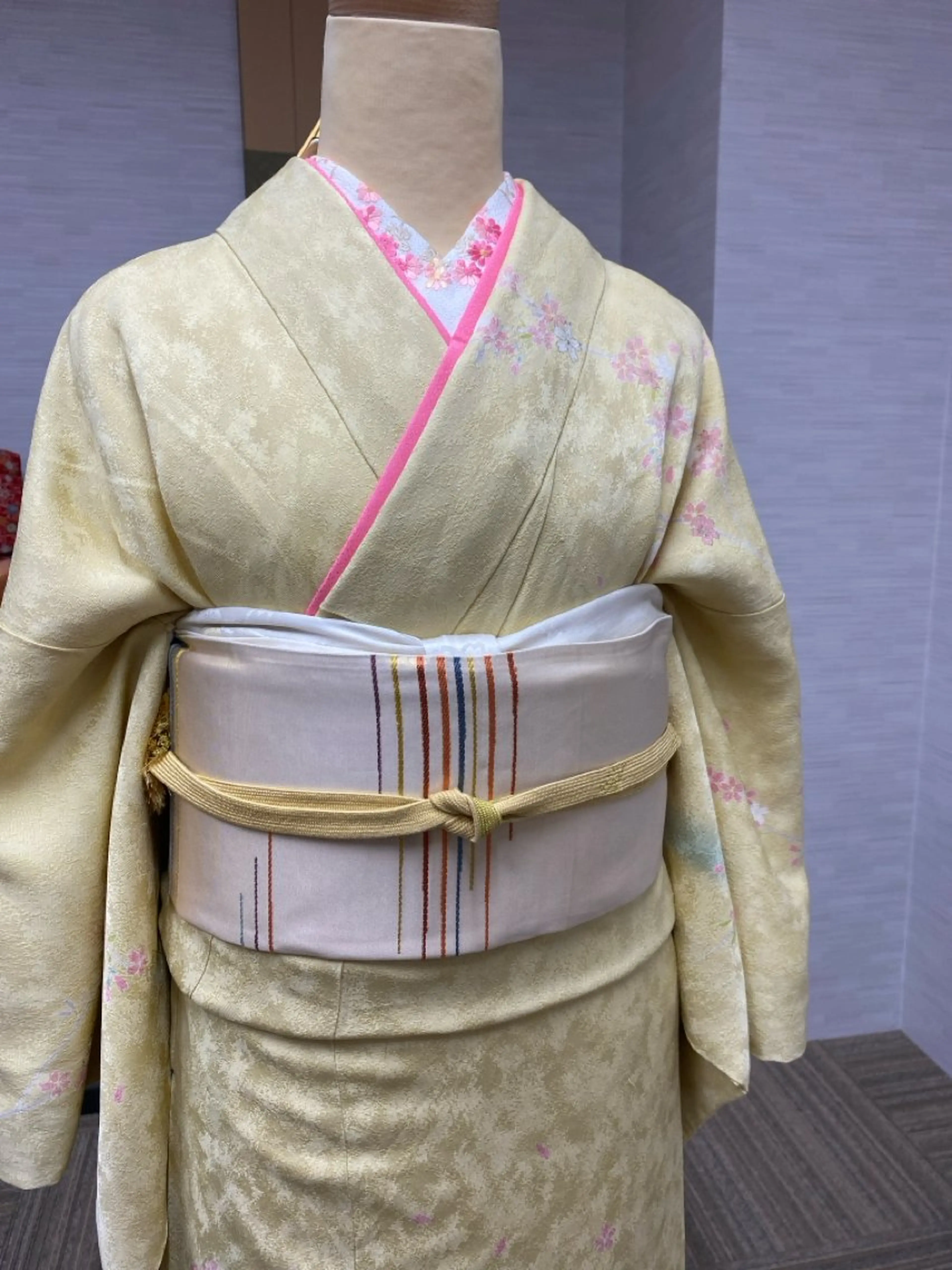 訪問着着付けの写真