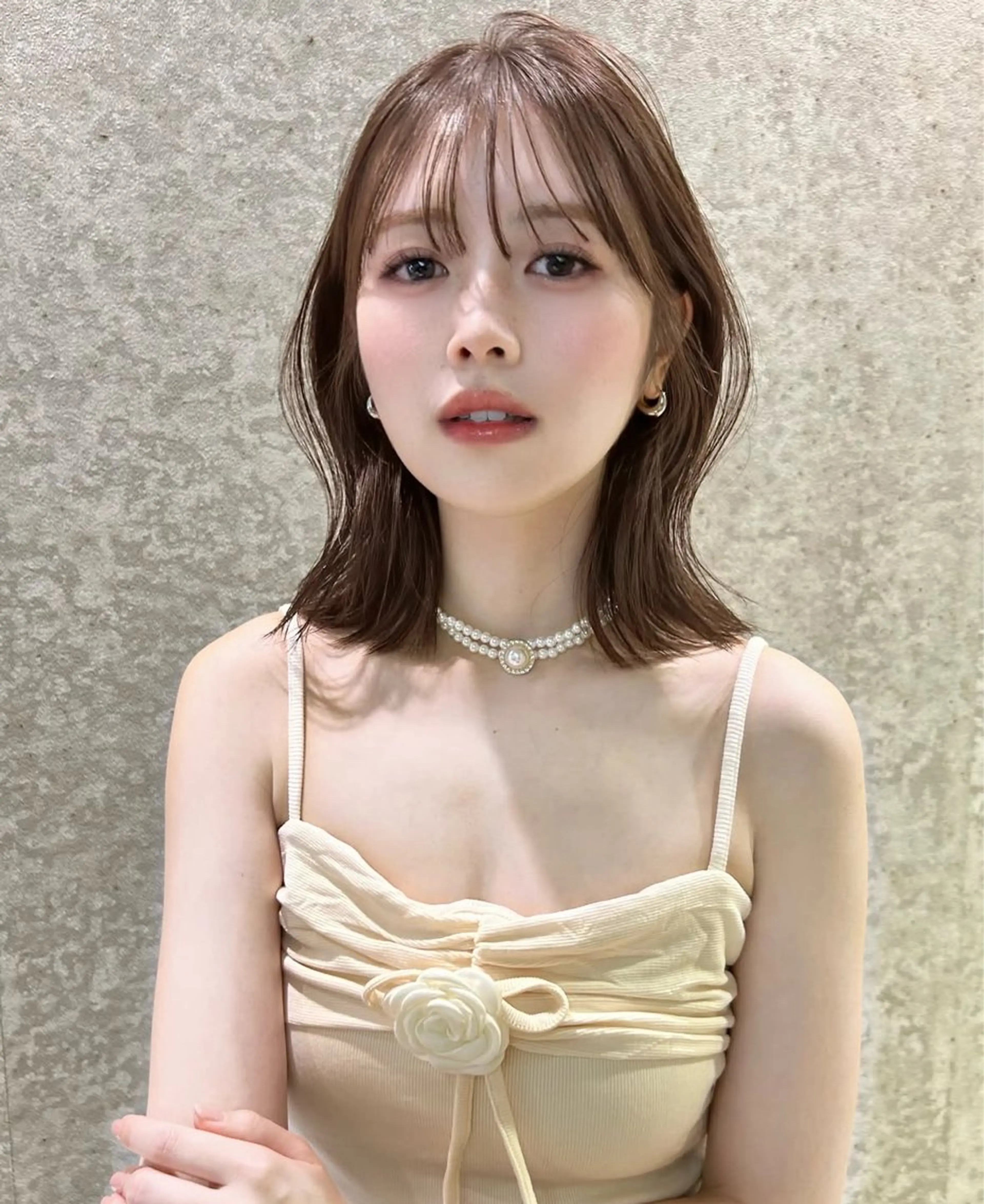 ロング カラー カット ヘアカラー トリートメント 似合わせカットカラー 吉田こうすけのヘアスタイル