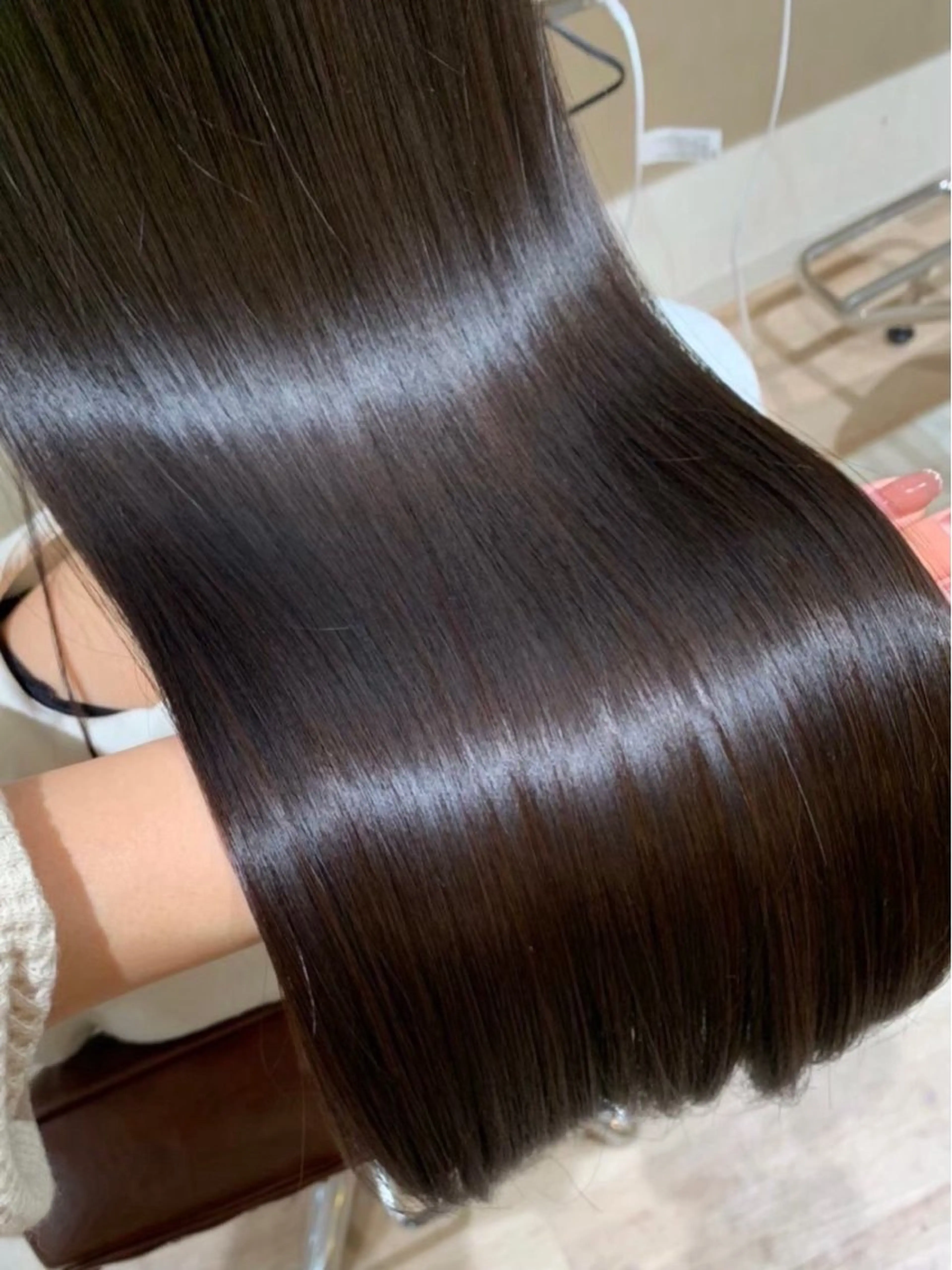 ロング トリートメント 🎀咲月🎀レイヤー /暖色透明感カラーのマツエク・マツパデザイン