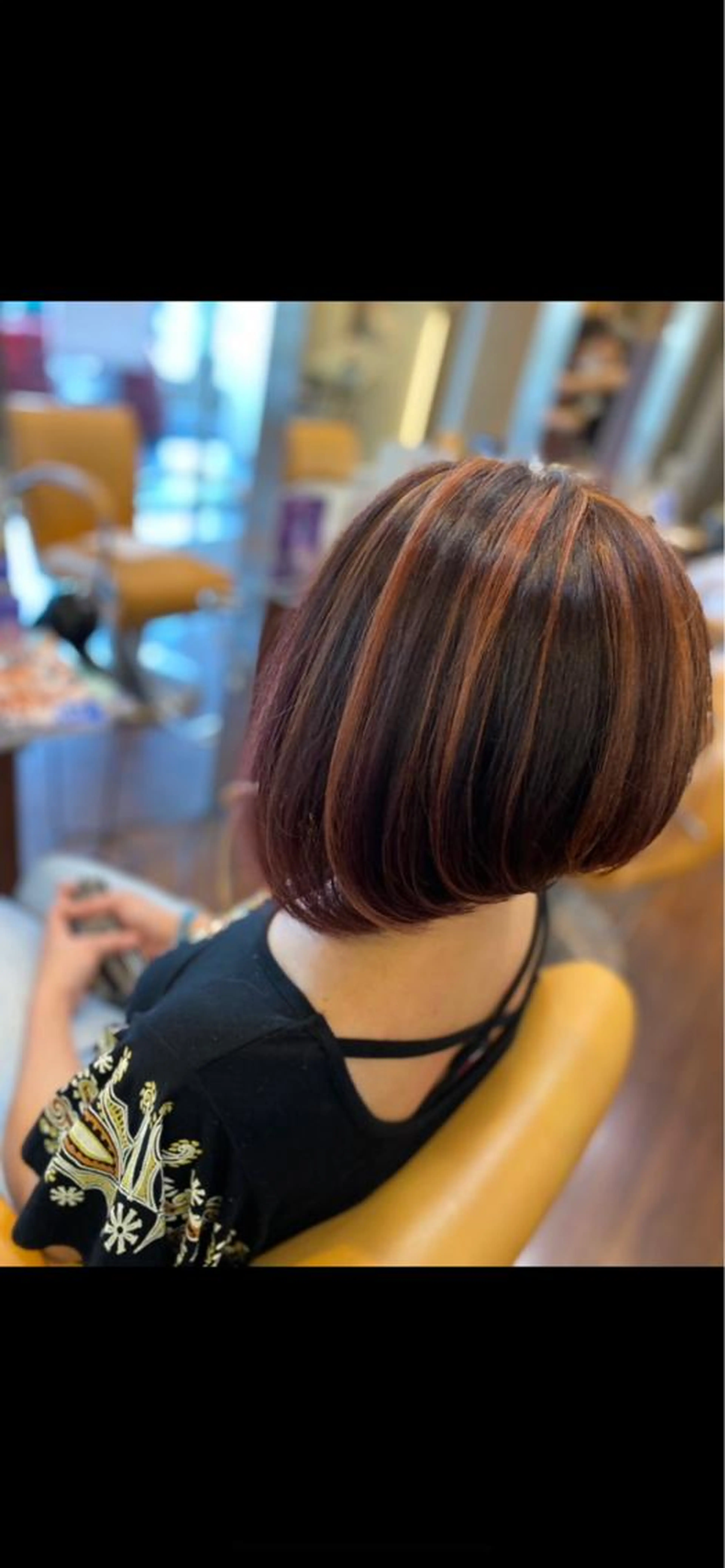 カット+カラー+ハイライトの写真