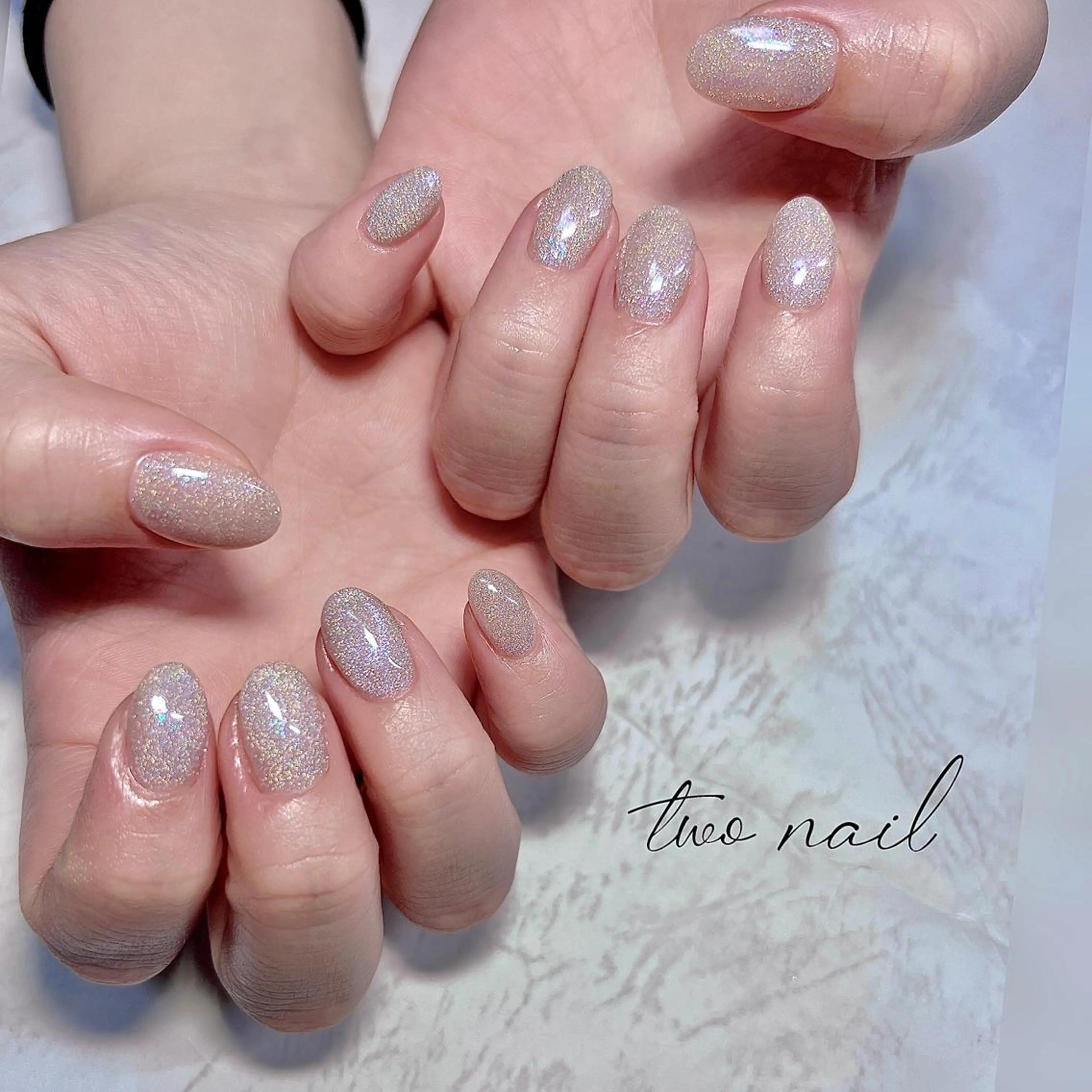 ネイル アートネイル フットネイル ハート マグネットネイル ニュアンスネイル ハンドネイル two nailのネイルデザイン