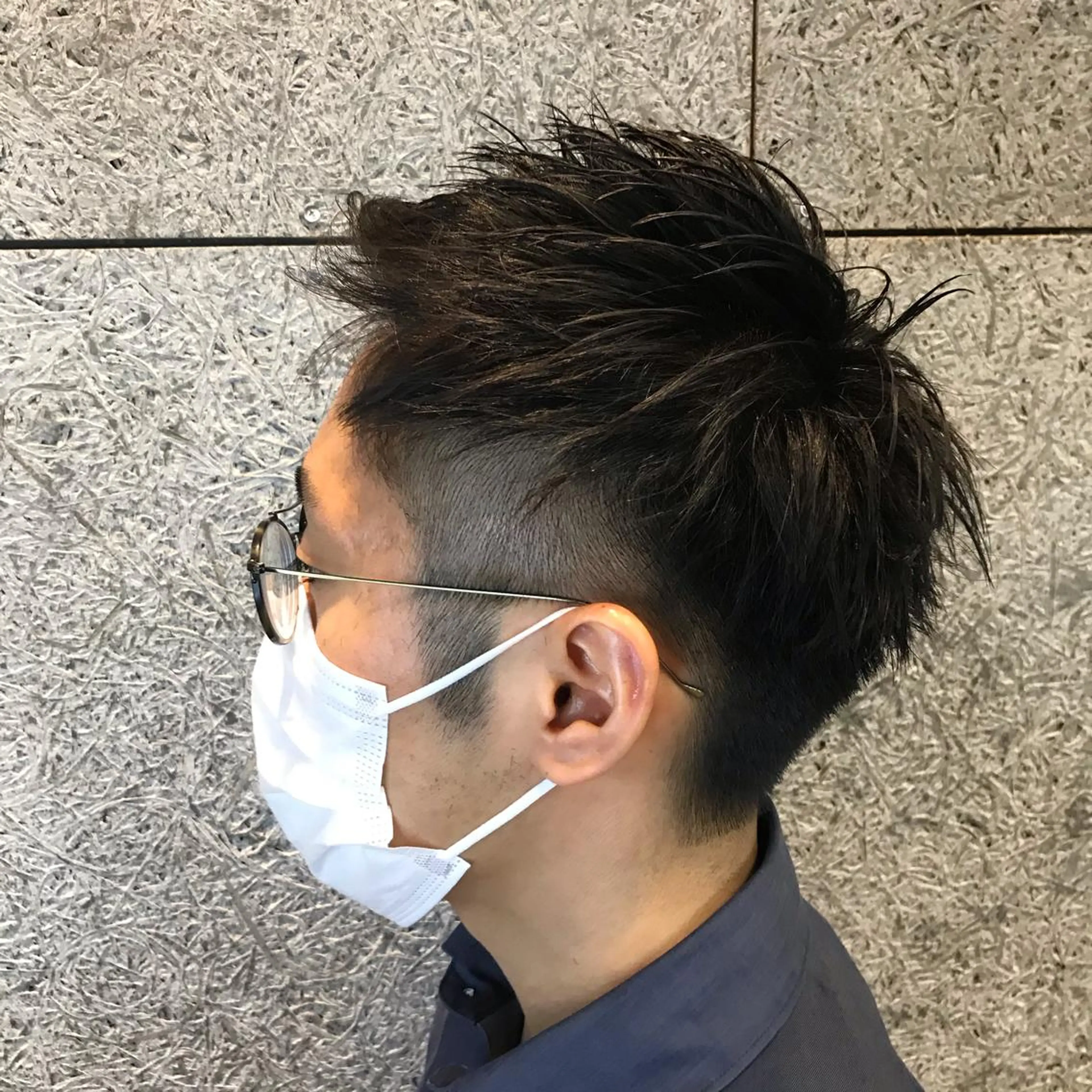 ショート メンズ うるツヤハイトーン✨ /西川郁巳のヘアスタイル