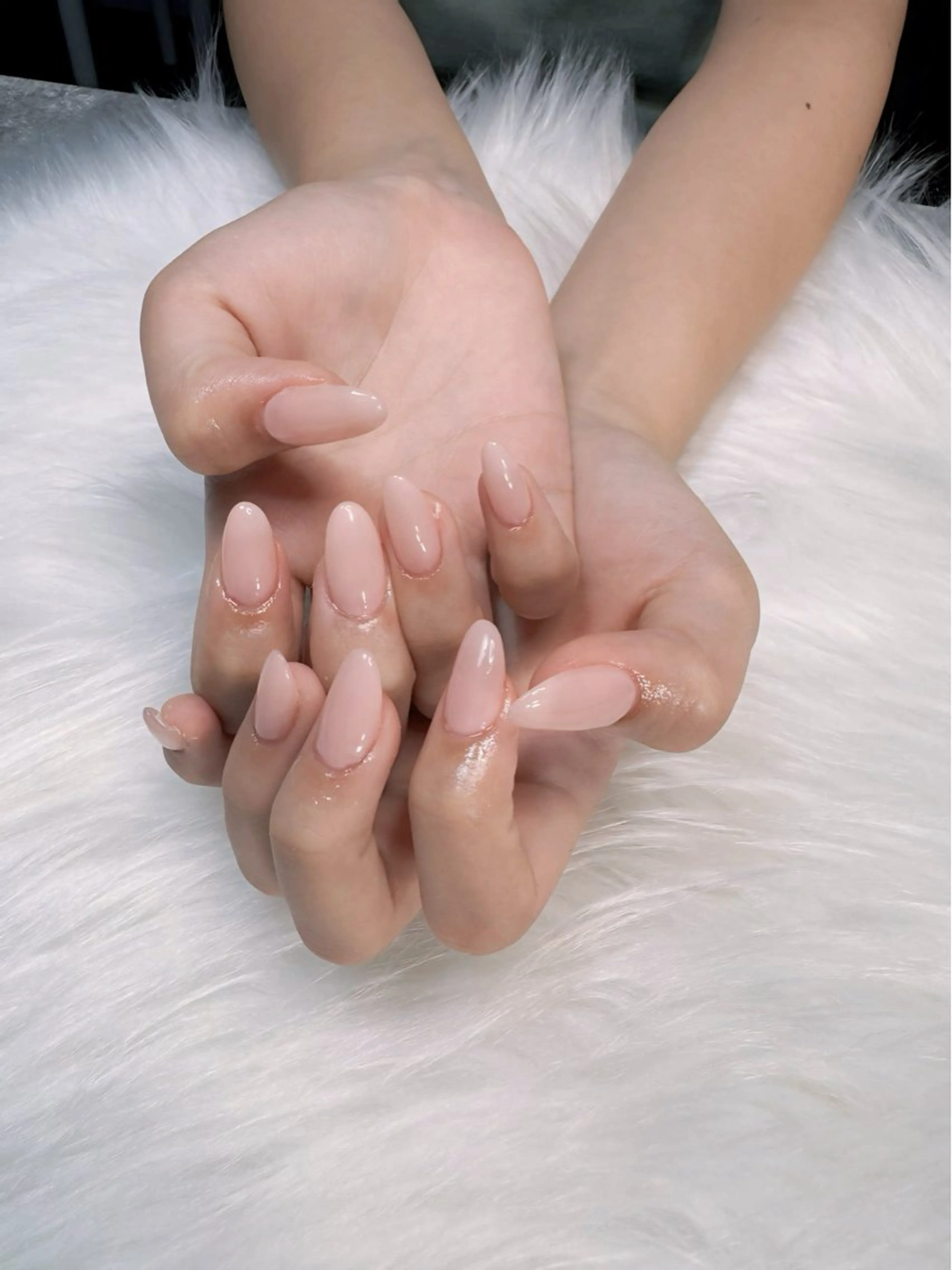 ネイル チークネイル フラッシュネイル フレンチネイル ジェルネイル 韓国ネイル ハンドネイル nail sideraのネイルデザイン