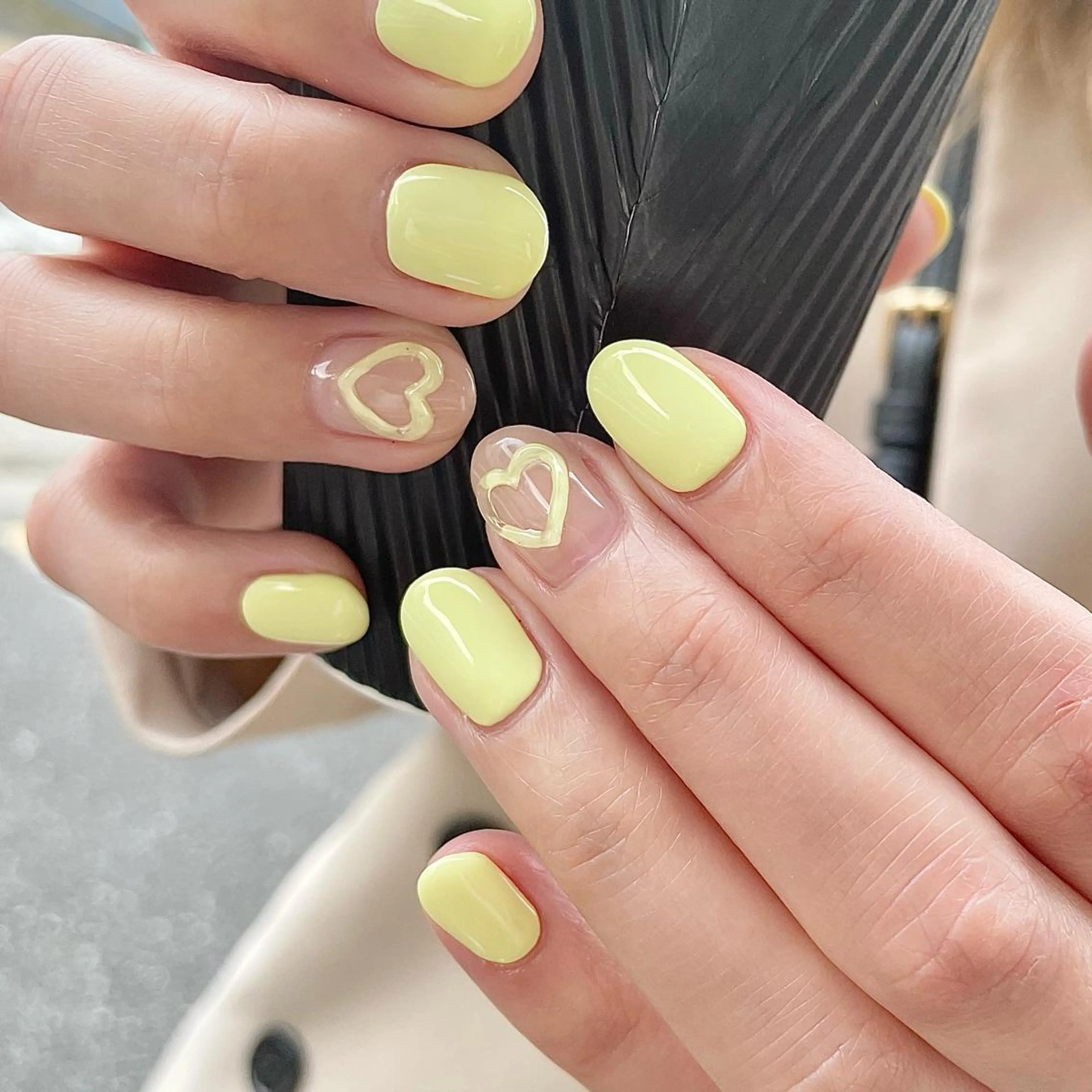 ネイル ハート ぷっくりネイル acs.n所属・ネイル，耳つぼ 風間すみれのその他イメージ