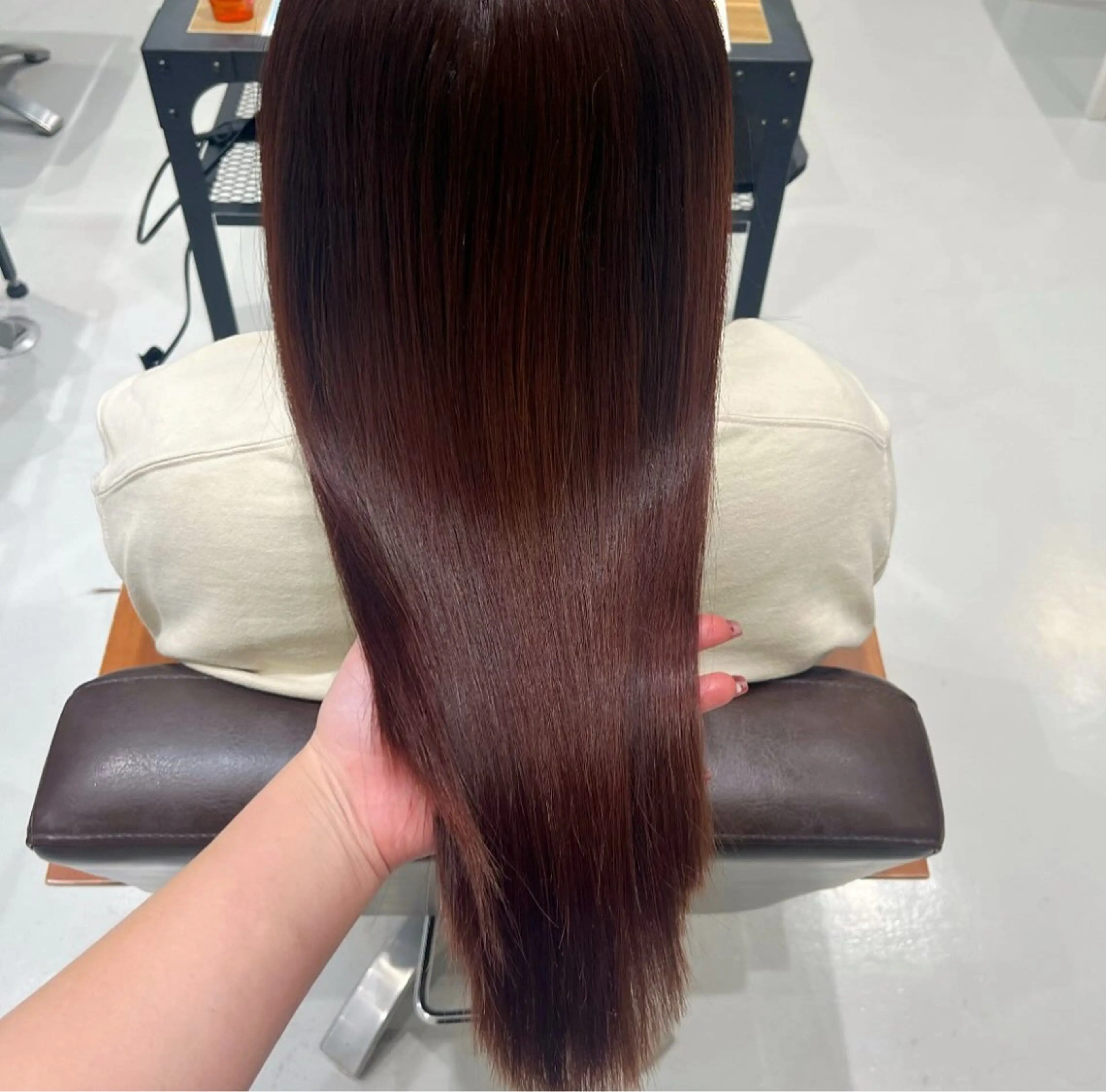 ロング カラー ヘアカラー 天野 結香のマツエク・マツパデザイン