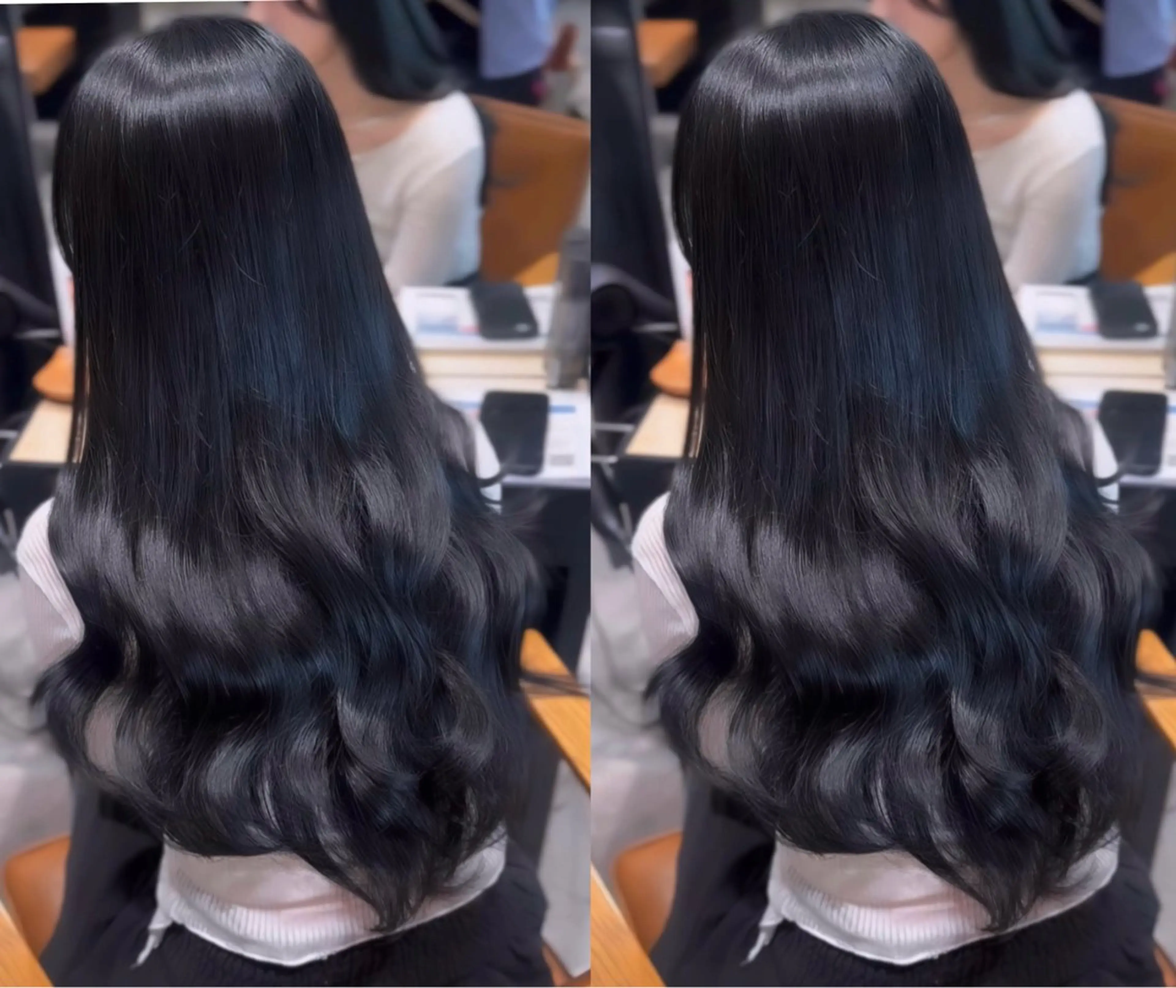 ロング カット ヘアカラー トリートメント ヘアセット 寺西 恵🪡🤍のヘアスタイル
