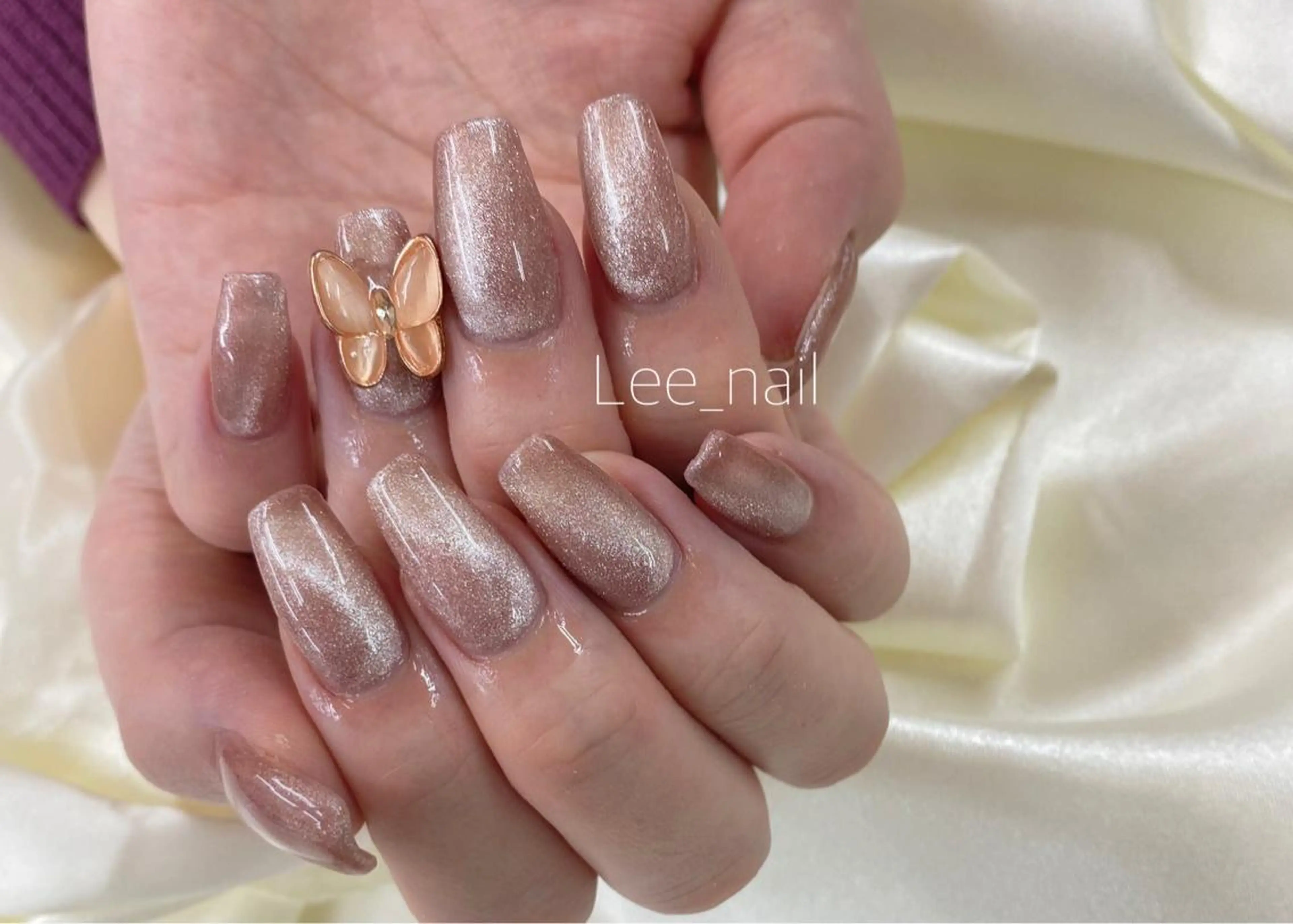 ネイル マグネットネイル ハンドネイル Lee_ nailのネイルデザイン