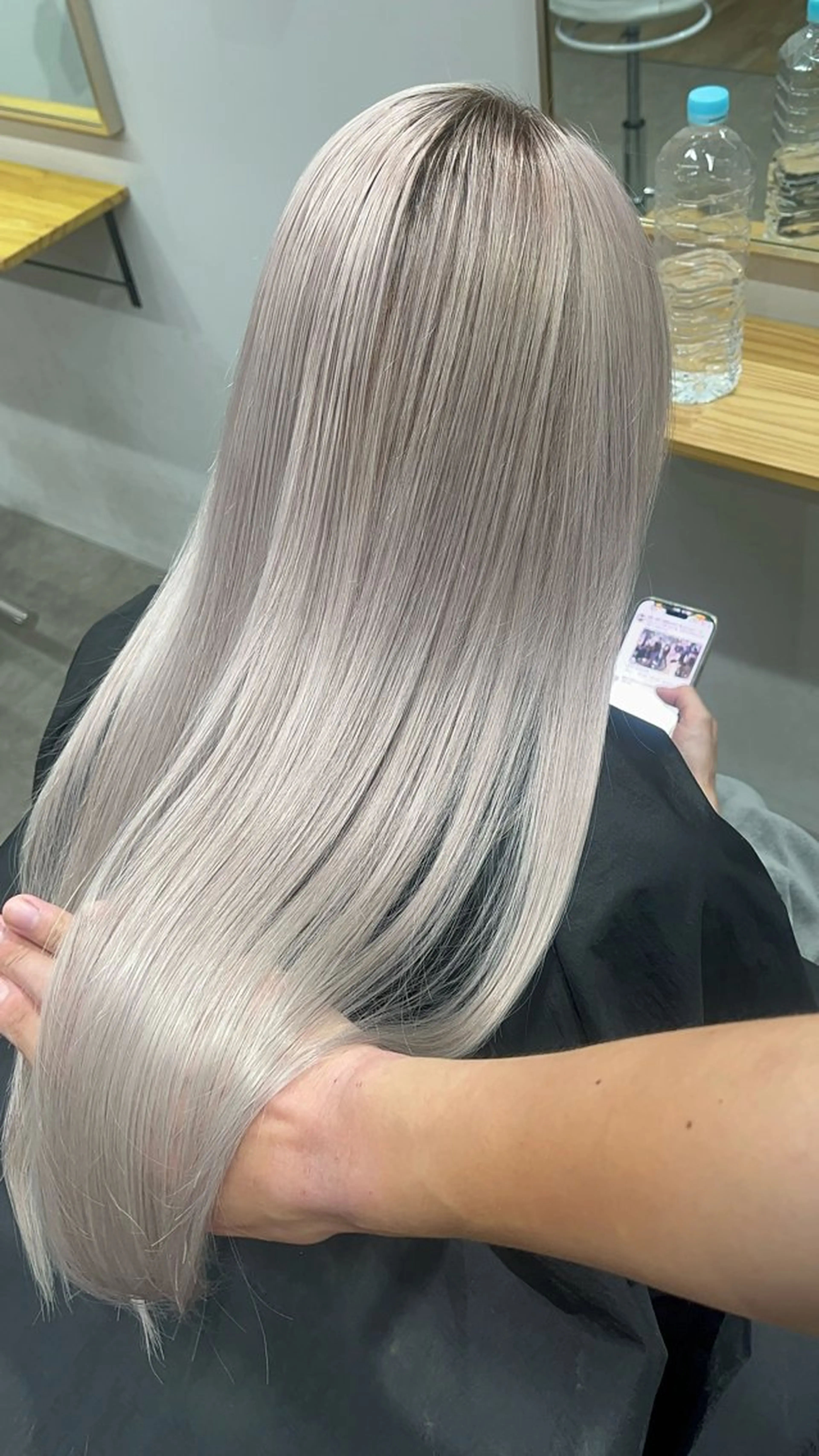 ロング カラー Lig.遠藤 航平のヘアスタイル