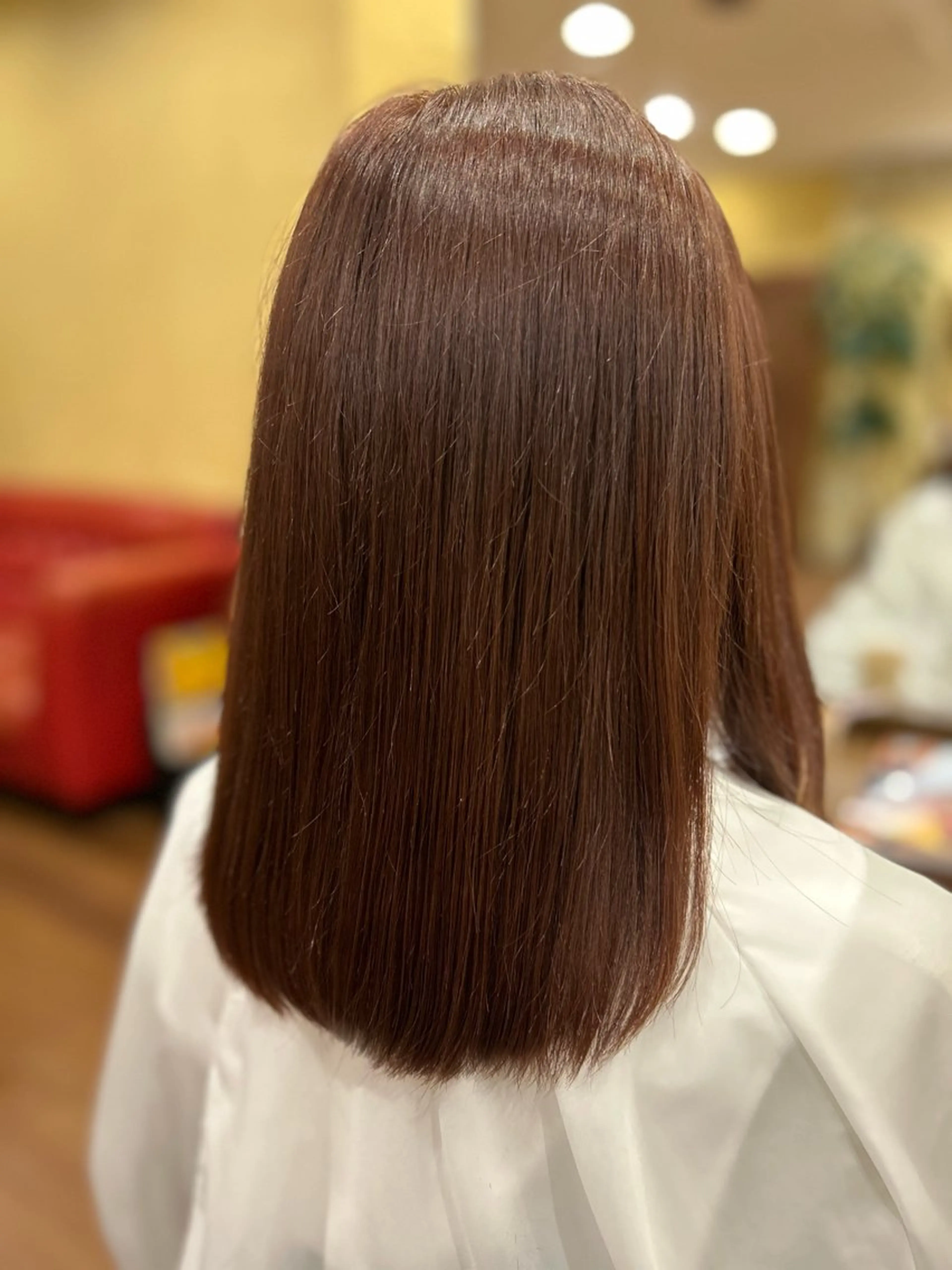 ミディアム カット ヘアカラー Oggi所属・悠莉/ショート/ ボブ/レイヤーのヘアスタイル