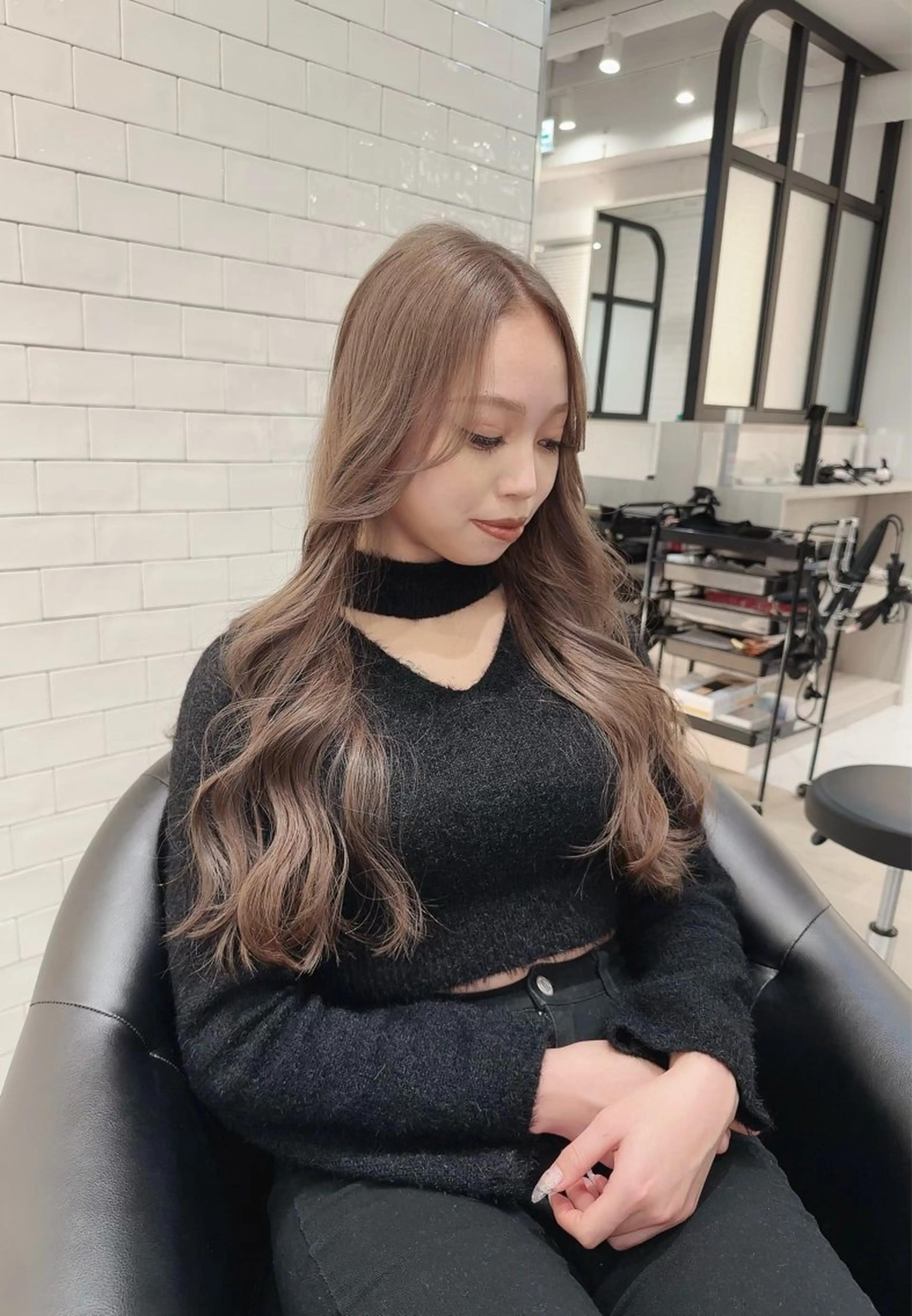 ロング ヘアカラー shuri /髪質改善/のヘアスタイル