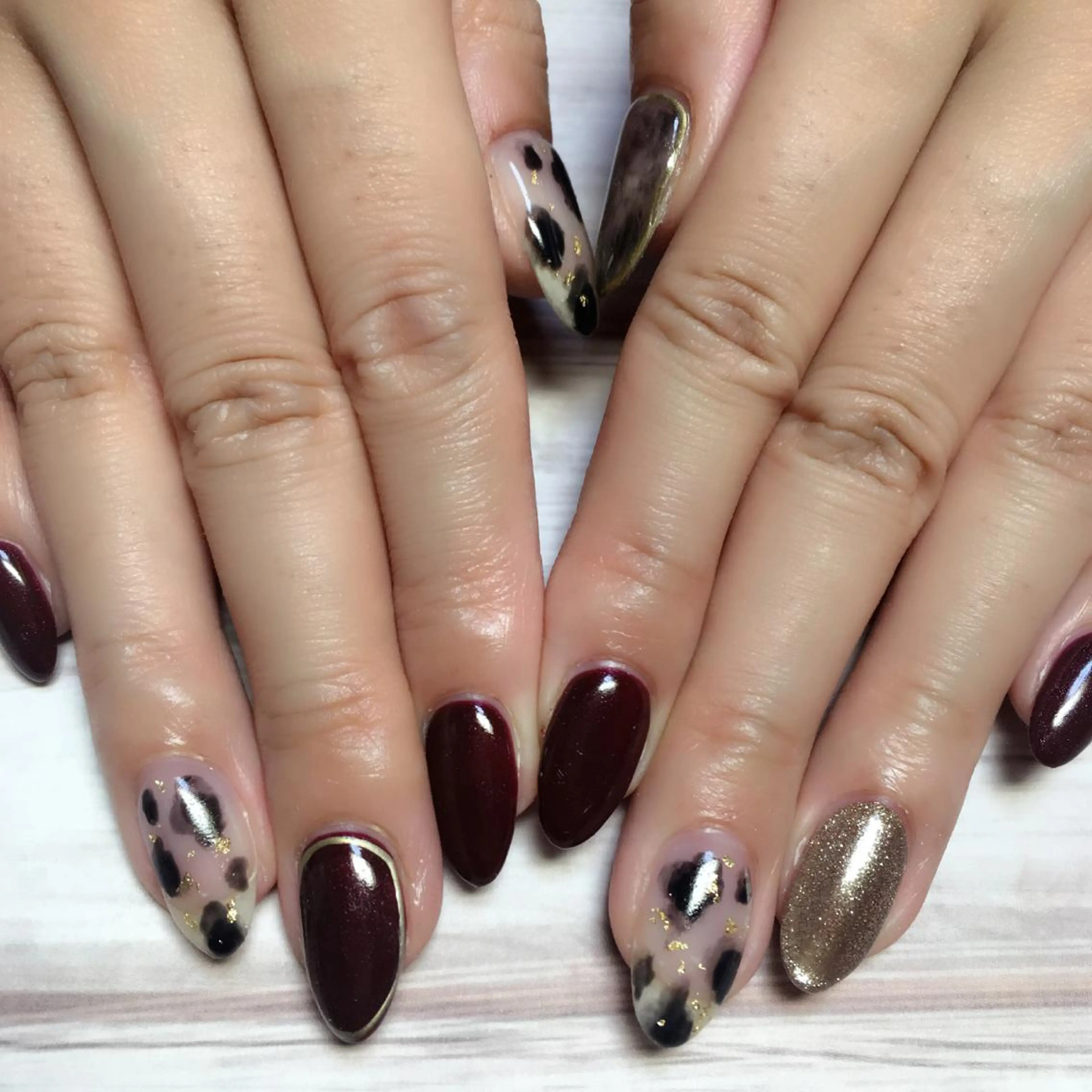 ネイル ハンドネイル ef nailのネイルデザイン