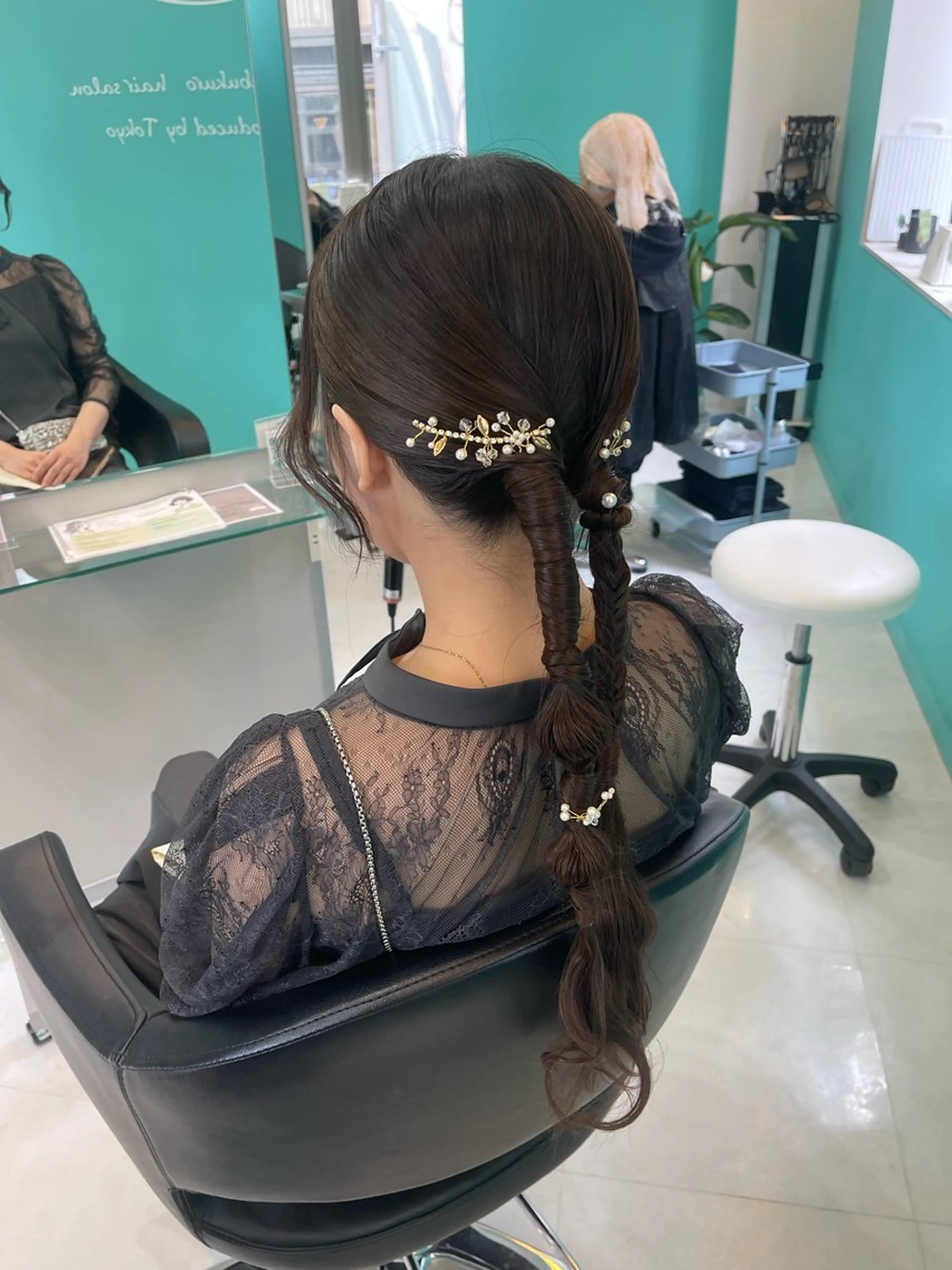 ロング ヘアセット mana/髪質改善/ ヘアセット/パーマのヘアスタイル