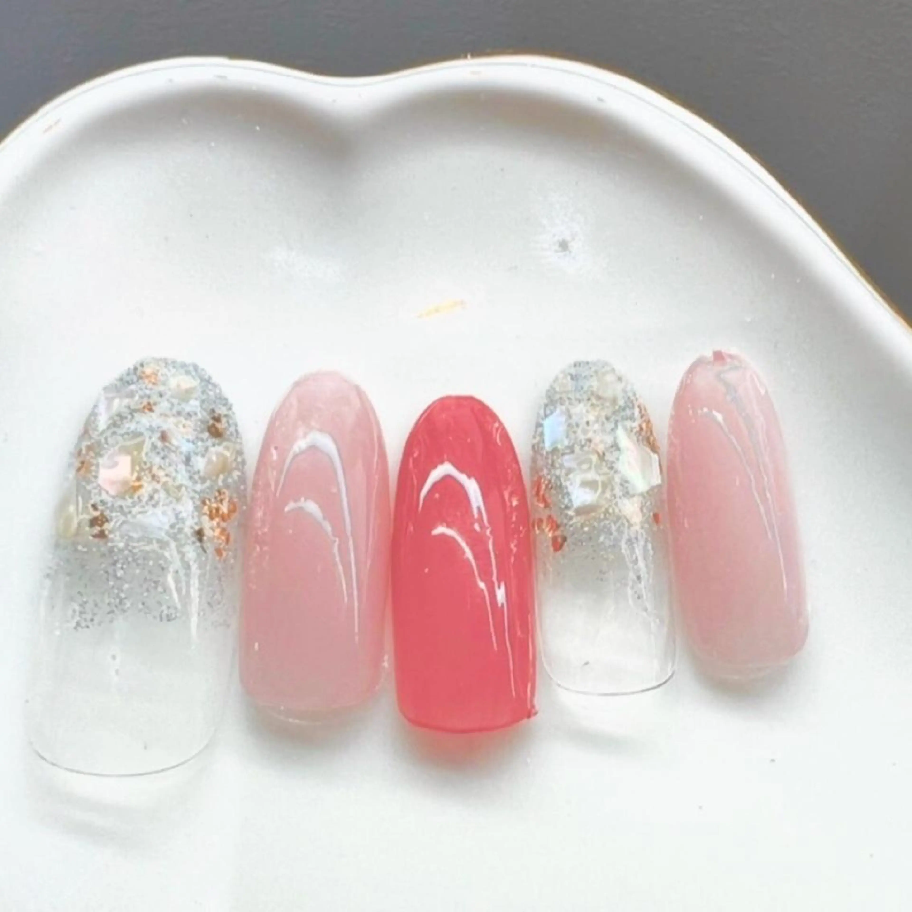 ネイル 練馬駅近ネイルラニ 不細工爪90分で美爪のネイルデザイン