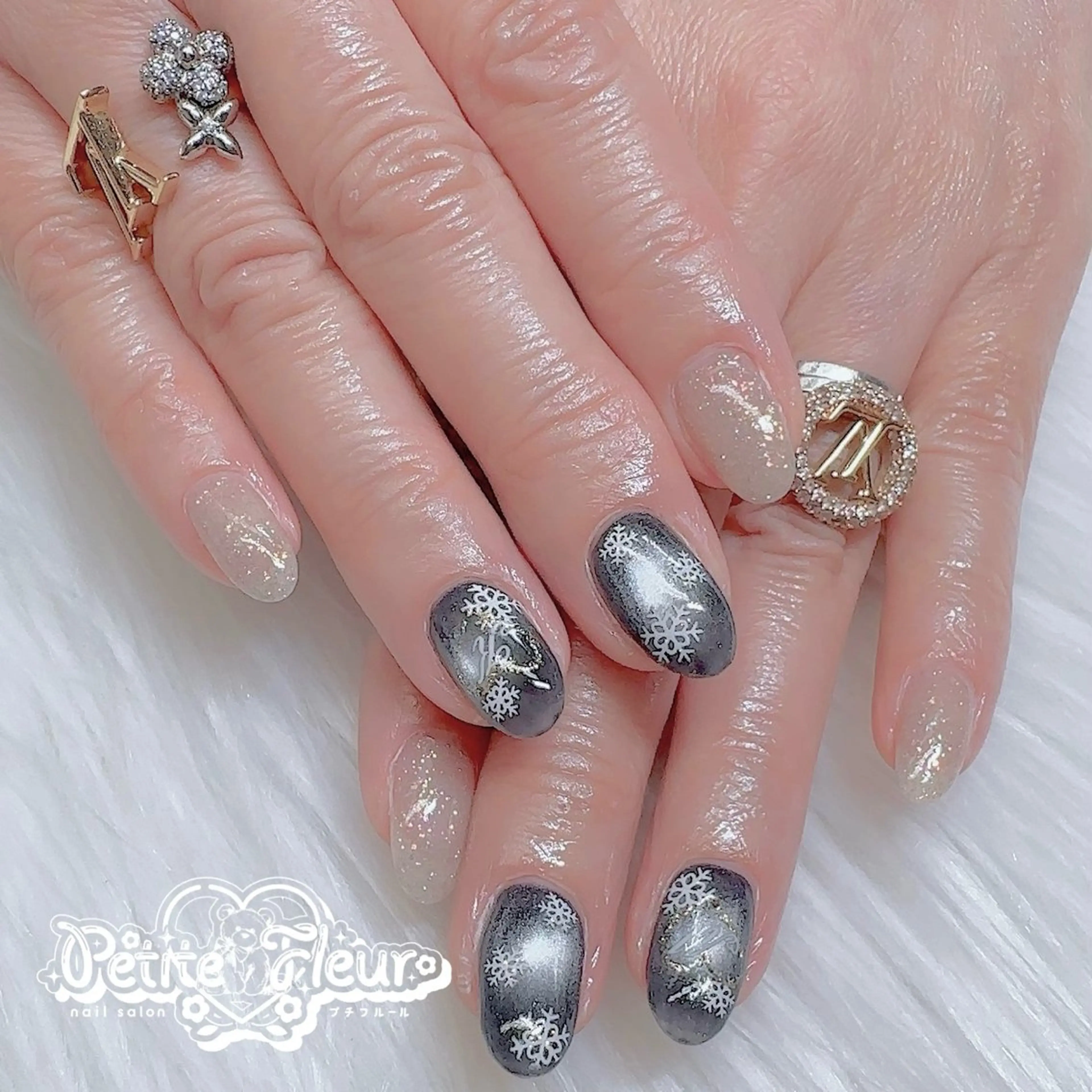 ネイル ハンドネイル ❁⃘*。Petite fleur❁⃘*りさのネイルデザイン