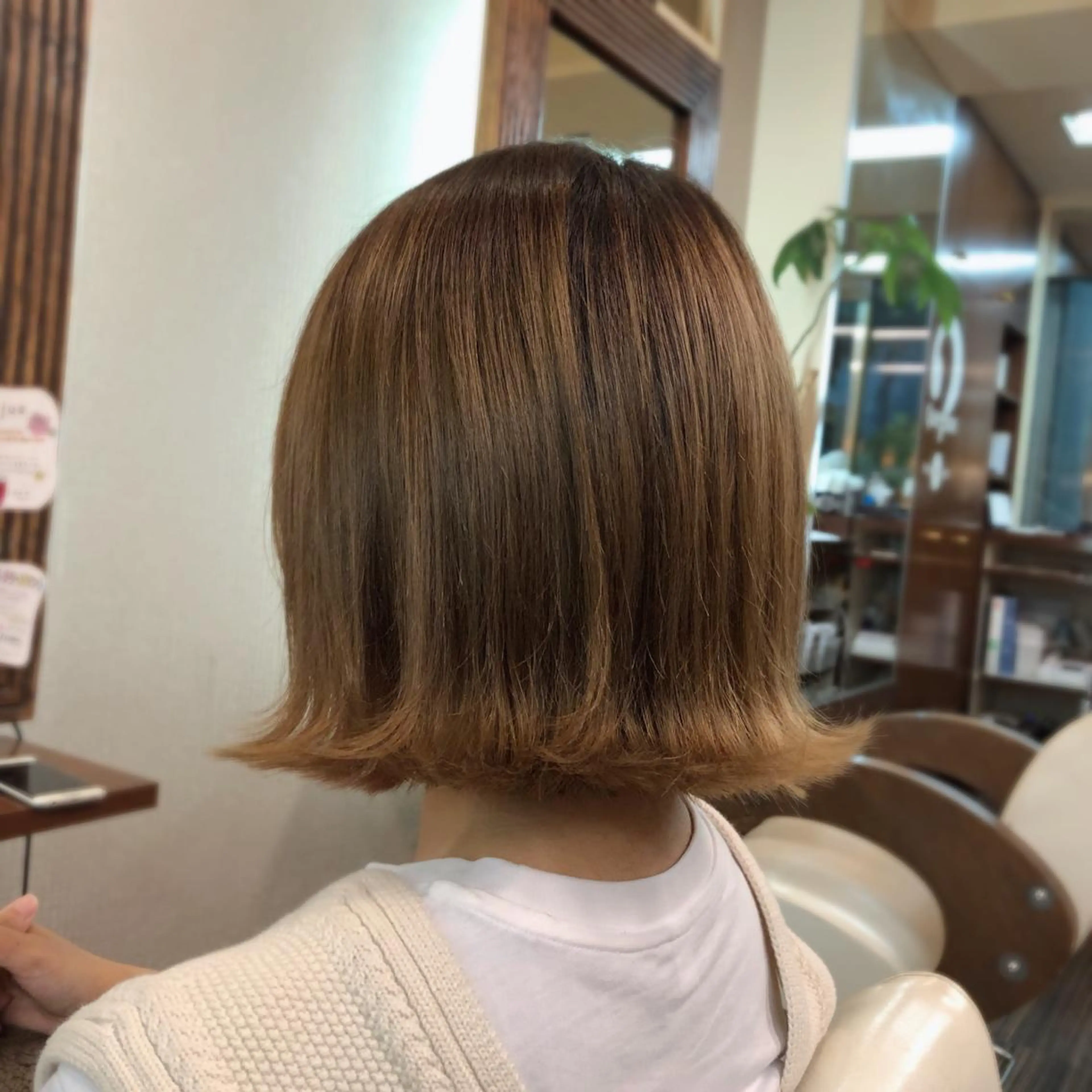 ミディアム 山崎 絵莉香のヘアスタイル