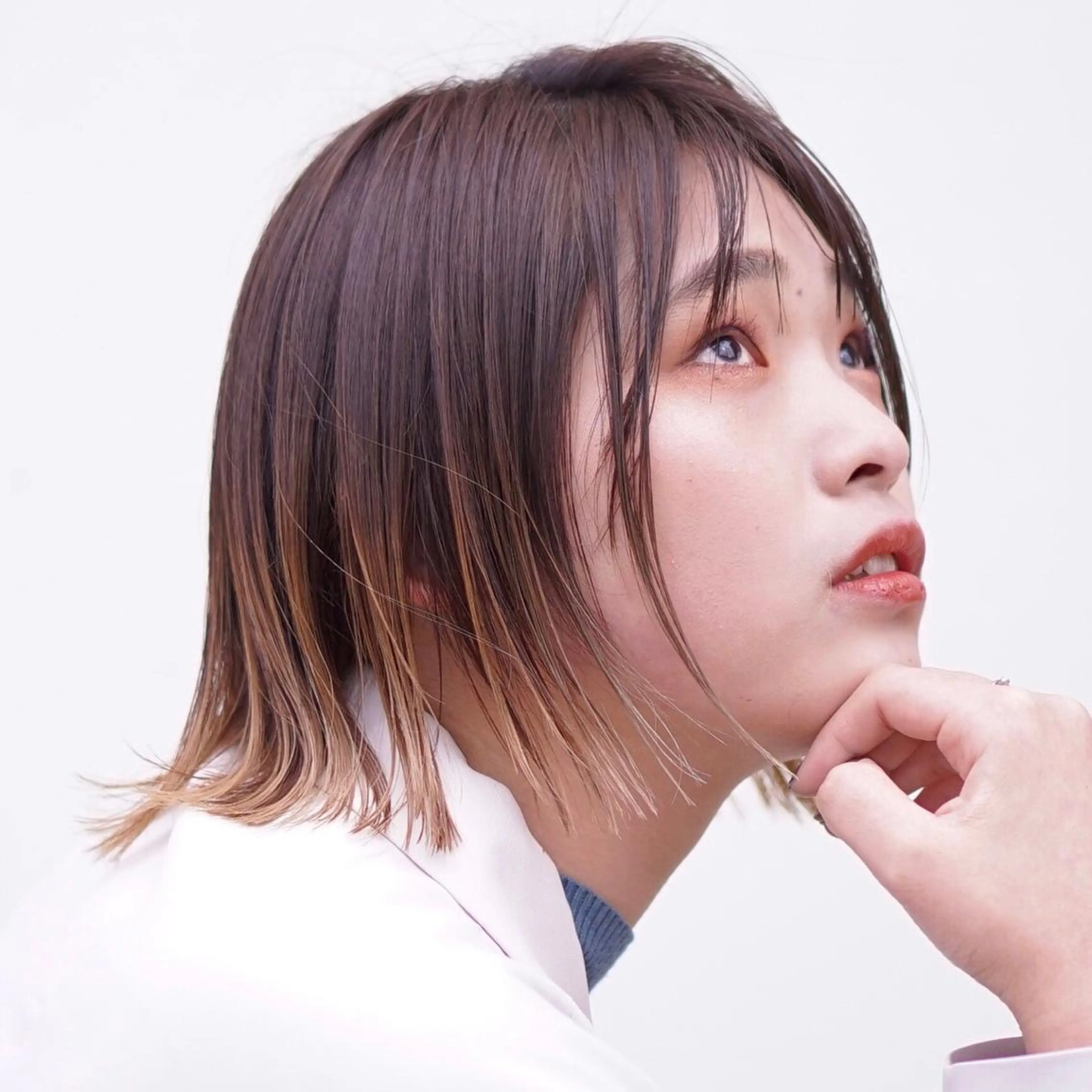 ショート カラー グラデーションカラー ボブ 石川 友美のその他イメージ