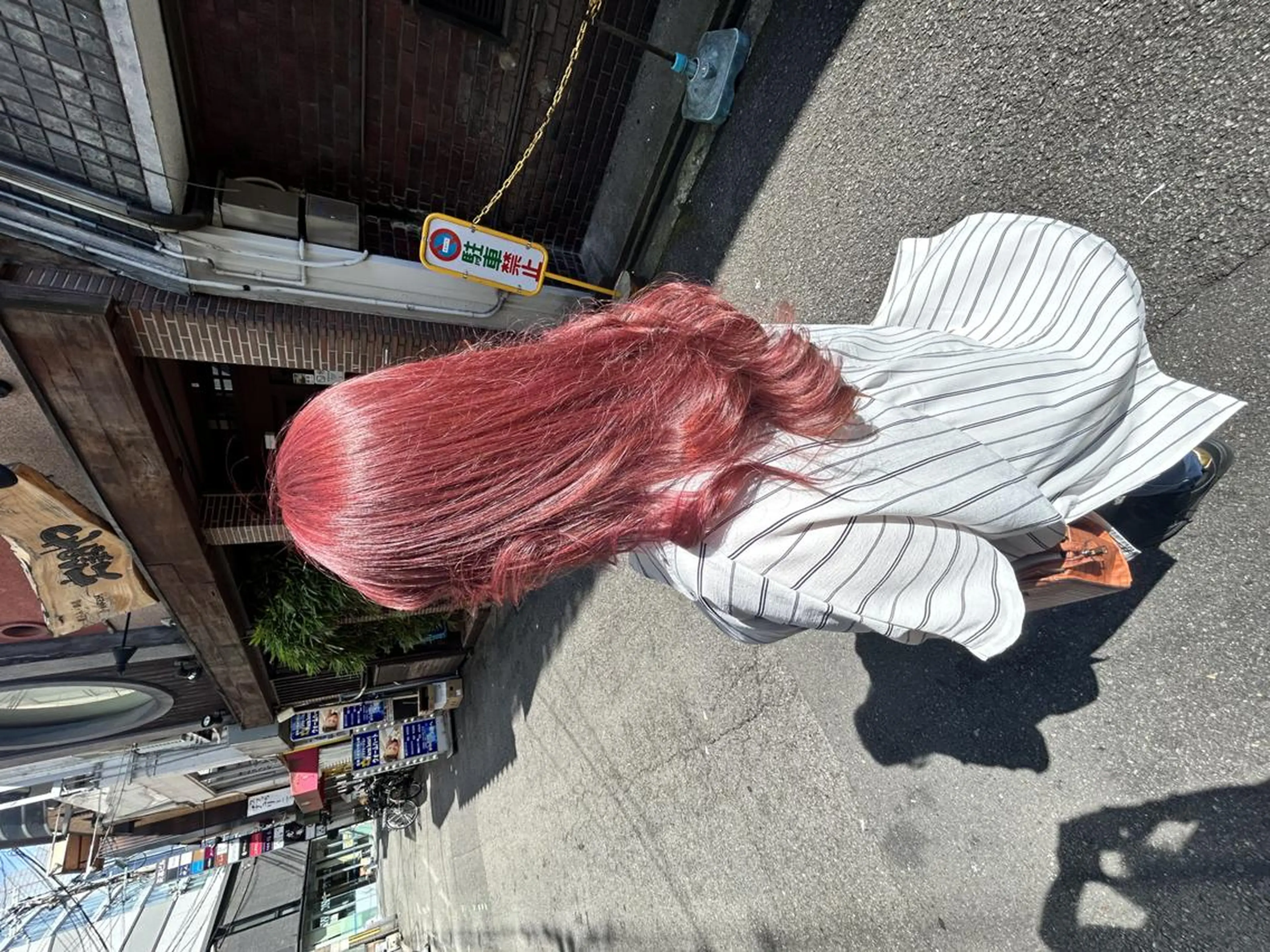 ロング カラー ヘアカラー トリートメント ヘアセット H西梅田所属・カラー専門H西梅田 tagaのヘアスタイル