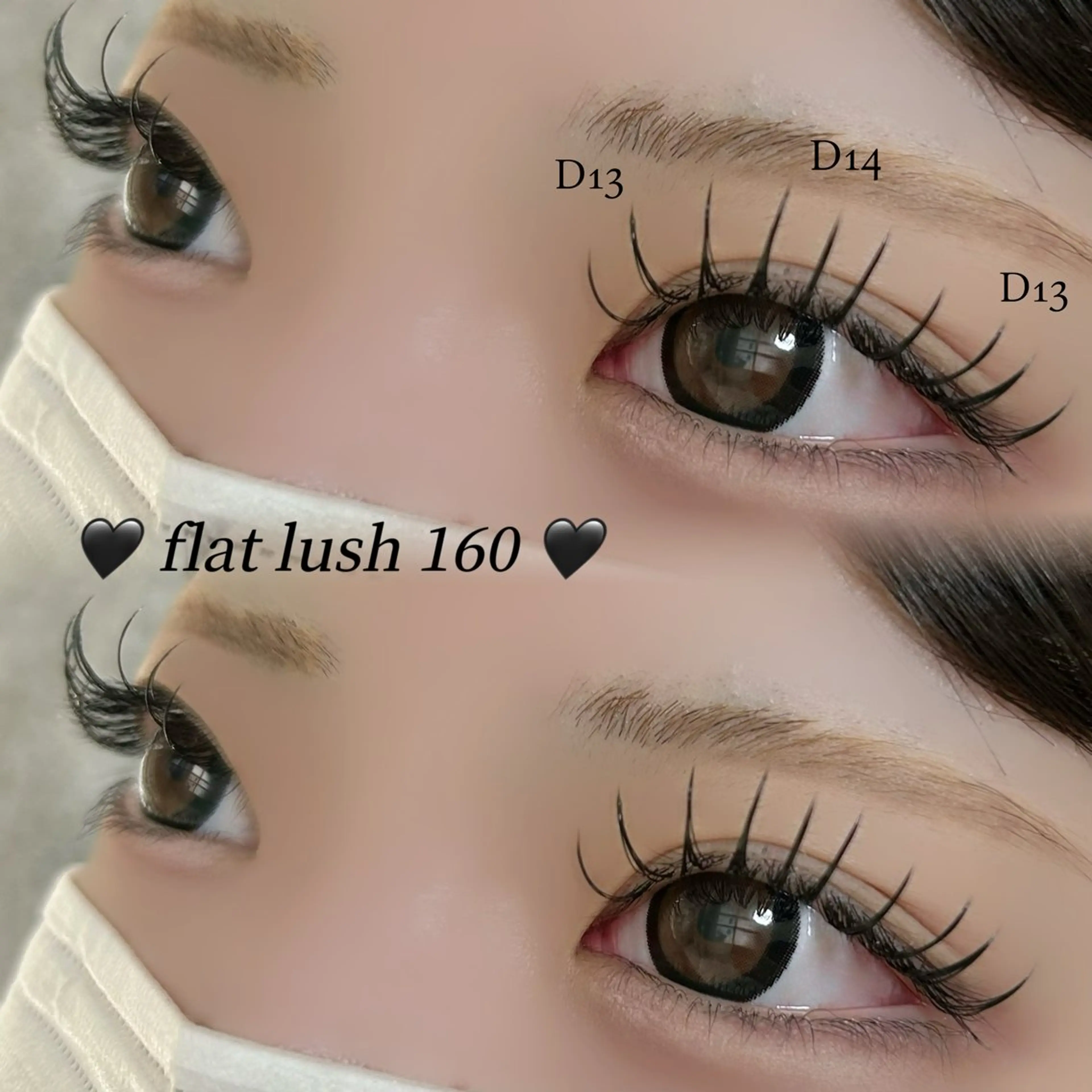 ♡LED flat lush 140本♡オフあり(105分程度の写真