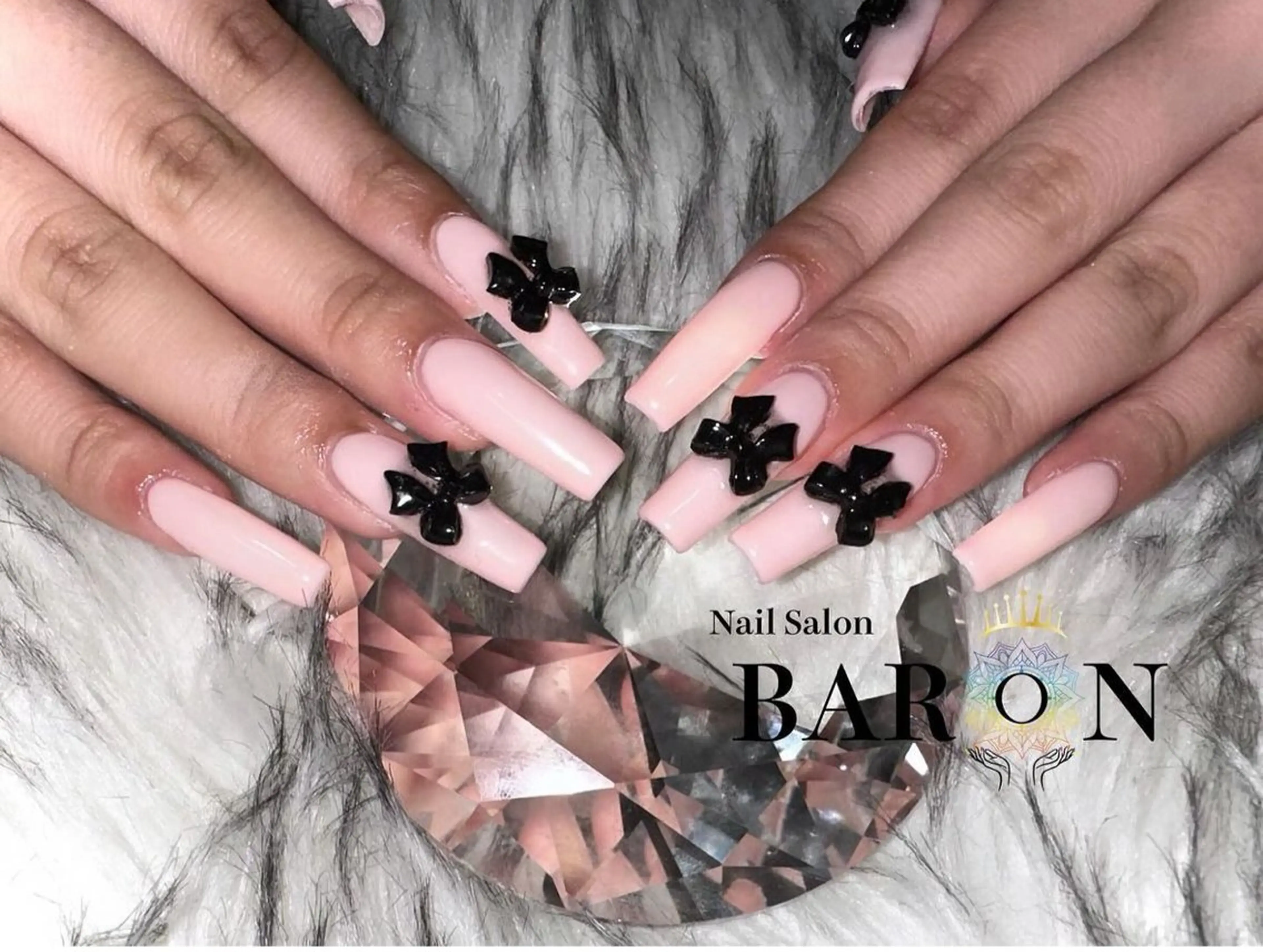 ネイル 持ち込み スカルプネイル ♛BARON♛ YURAのネイルデザイン