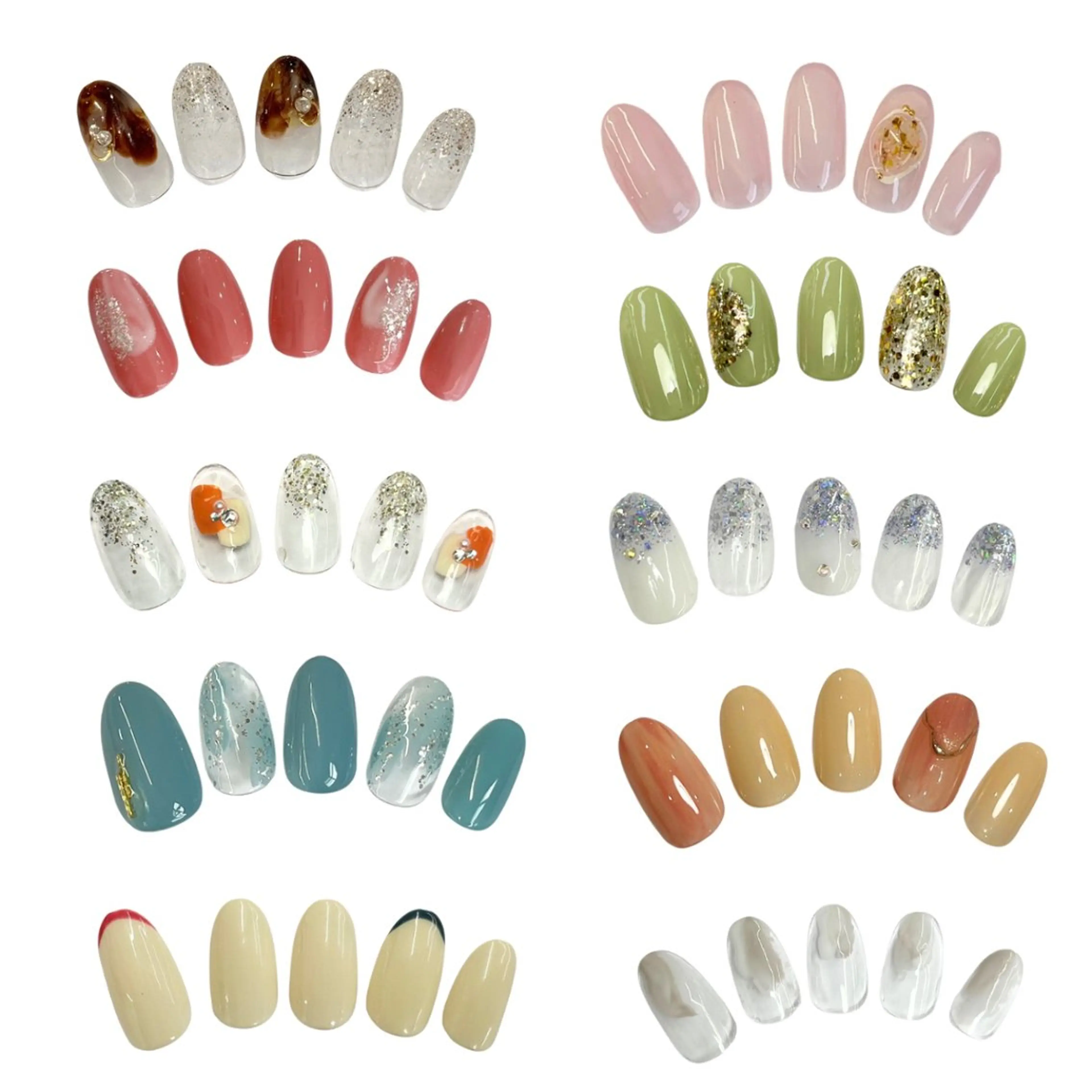 ネイル ジェルネイル ラメ(グリッター) マグネットネイル 西院eye fallonのマツエク・マツパデザイン