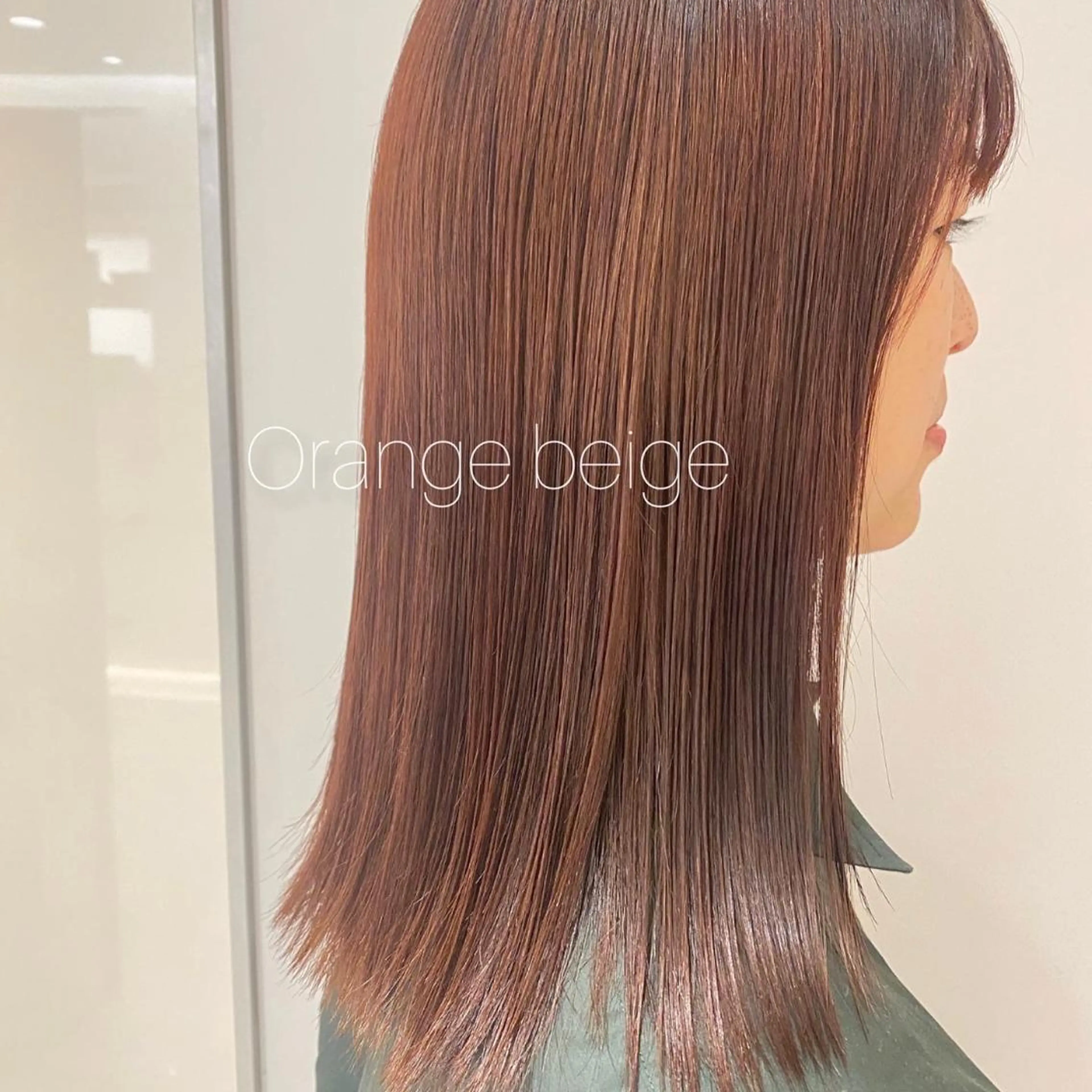 ミディアム カラー カット ヘアカラー トリートメント マンツーマン施術🫧 アレンジ/RINAのヘアスタイル