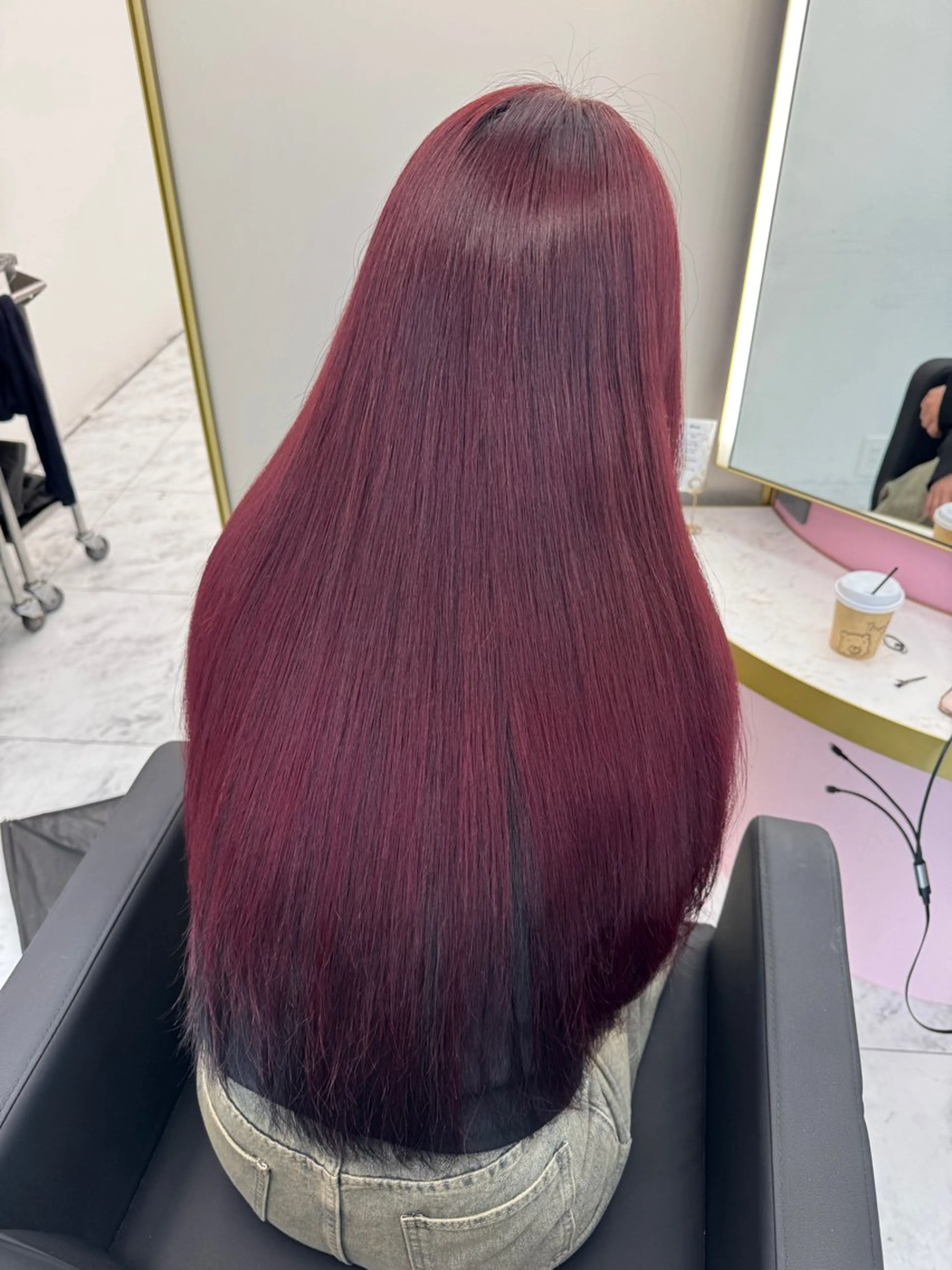 ★天使の艶カラー➕5ステップトリートメントの写真