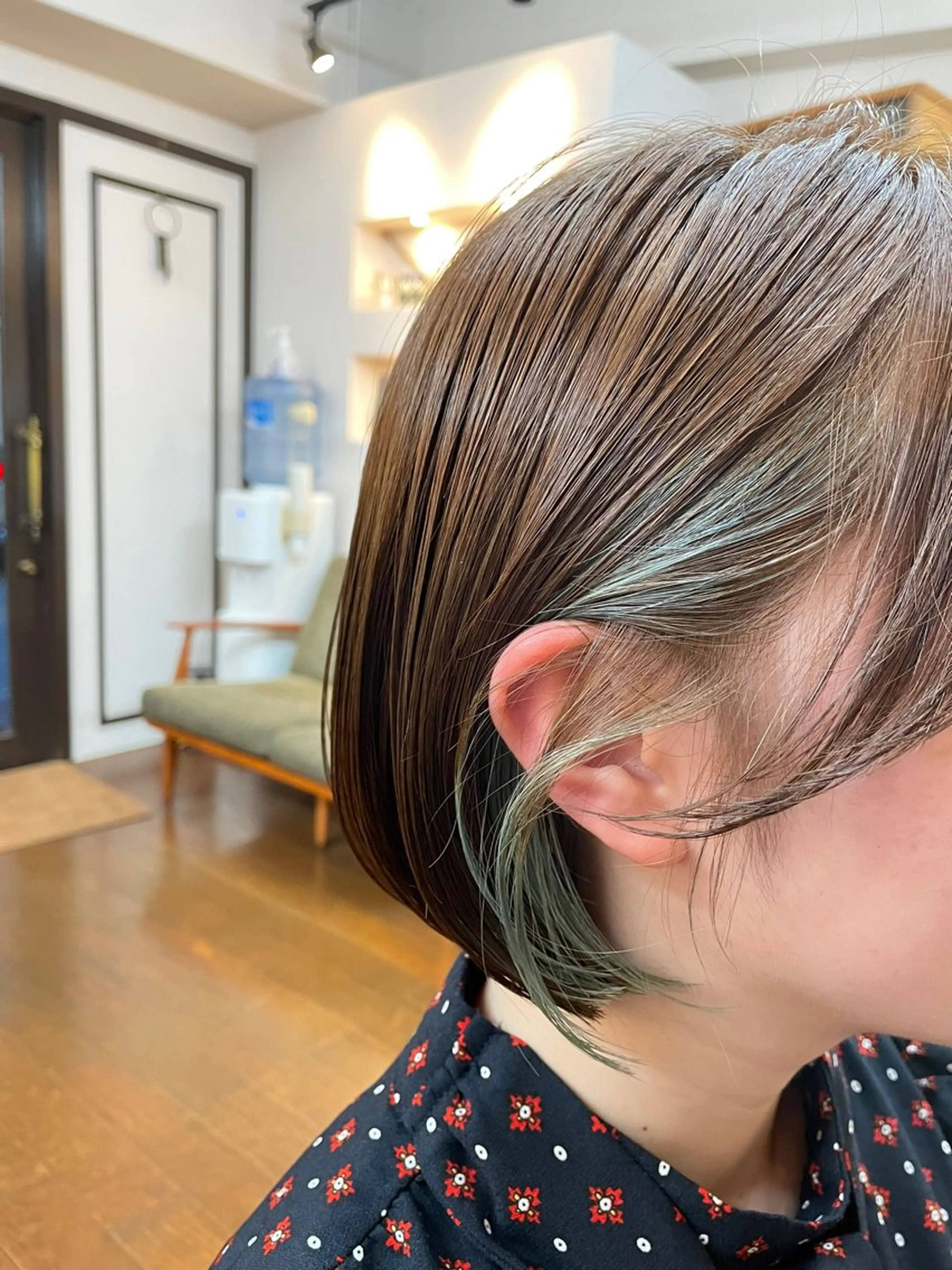 ショート カラー カット ヘアカラー Land.所属・【透明感ツヤカラー】 三浦寛之のヘアスタイル