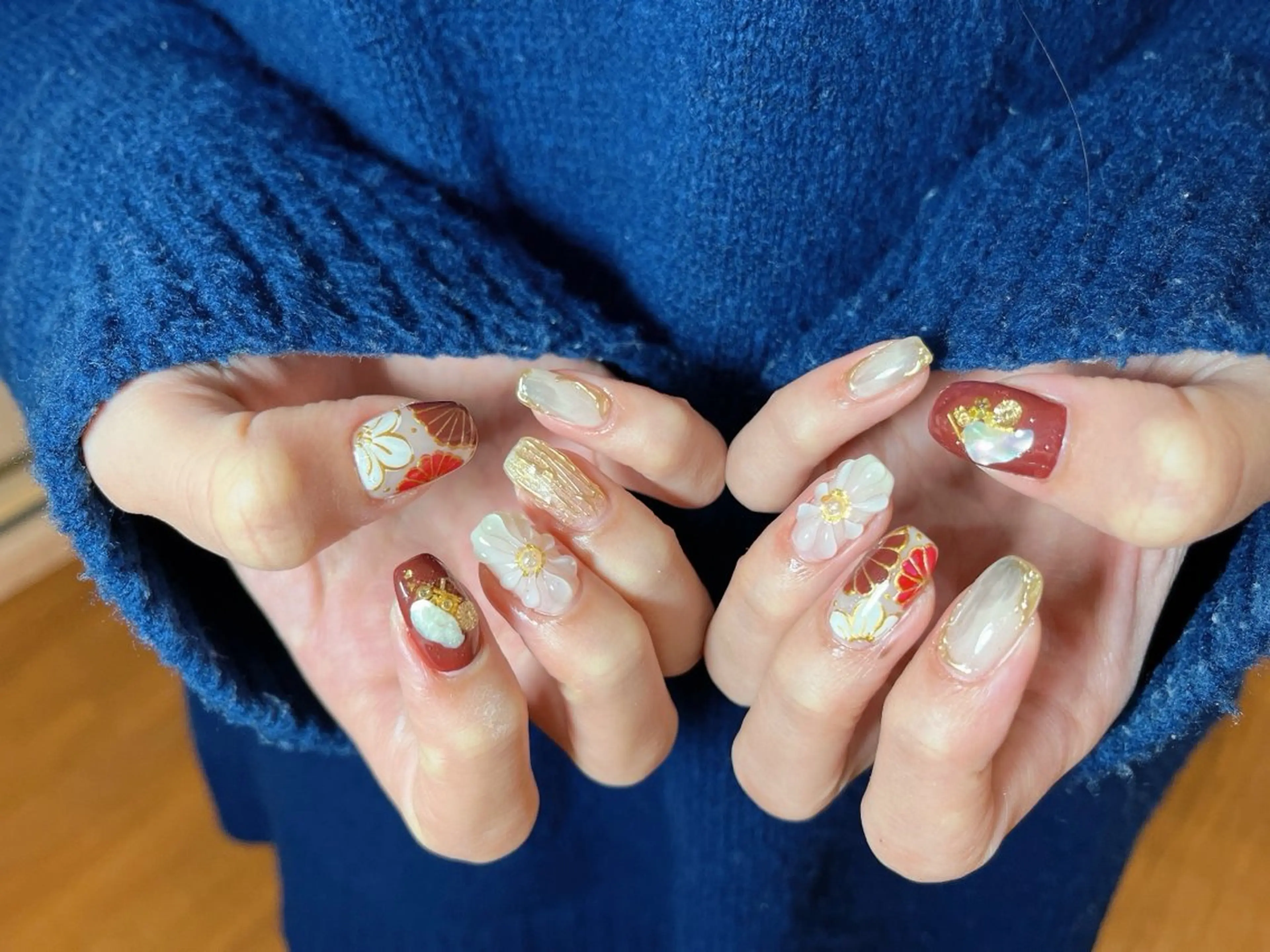 ネイル ハンドネイル LOVE NAIL 💕Sonoのネイルデザイン