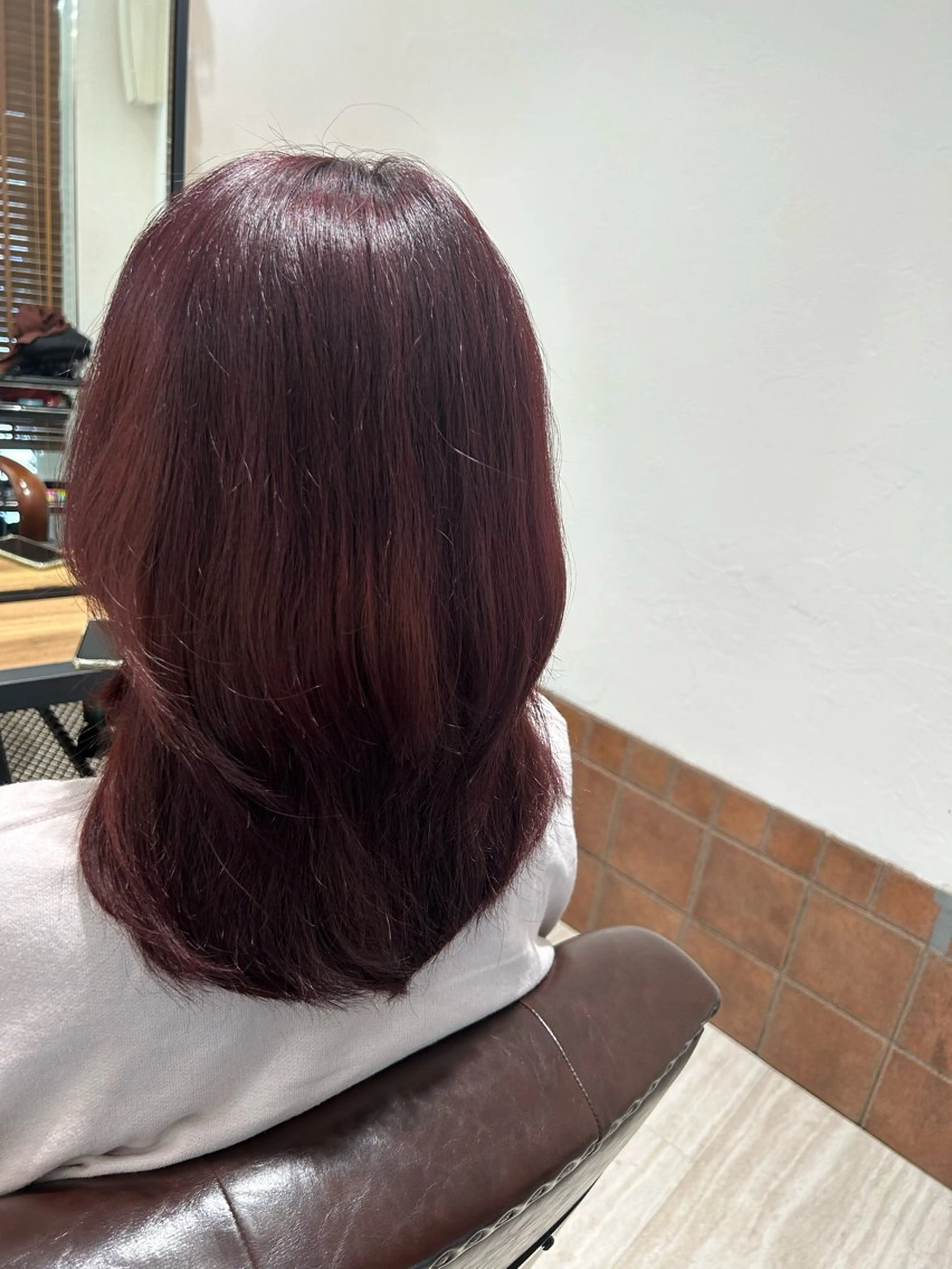 ミディアム ヘアカラー トリートメント ✨髪質改善カラー特化 ✨河本玲奈✨のヘアスタイル