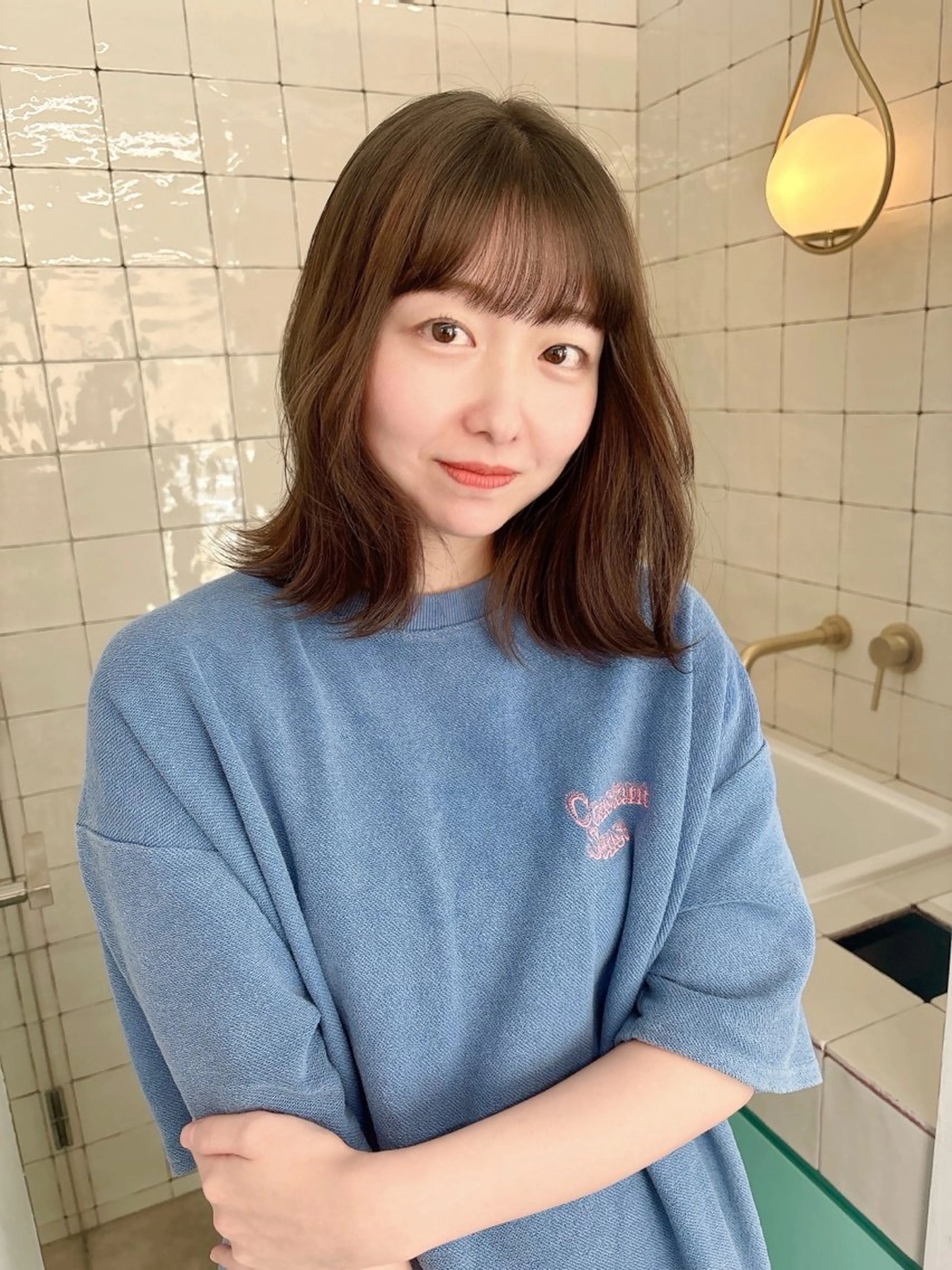 前髪ストレート＋前髪カット✨️の写真