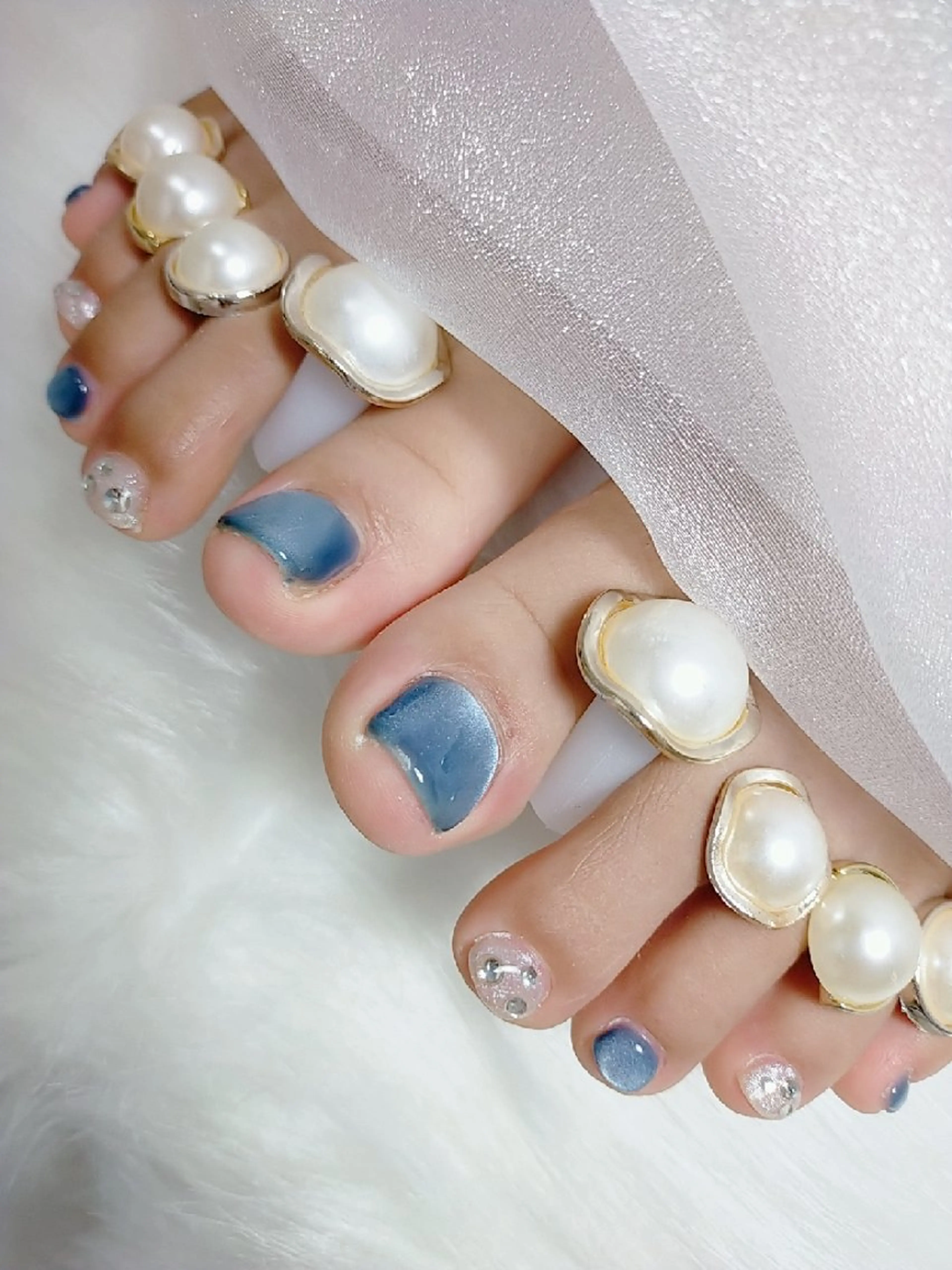 ネイル フットネイル Bianca 大山のネイルデザイン