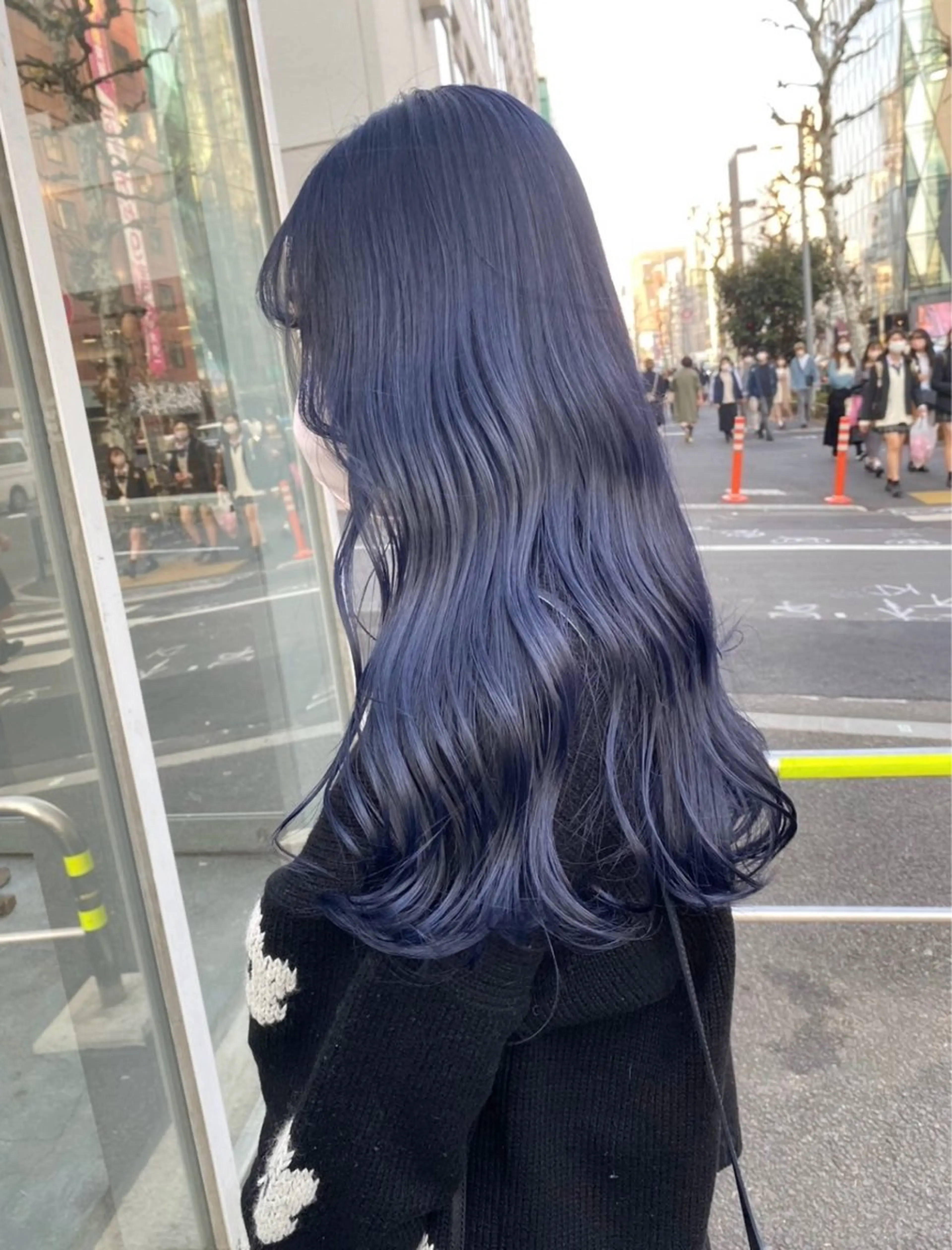 ロング カラー ヘアカラー ヘアセット 🤍ベージュ/透明感 韓国ヘア/まりん🤍のヘアスタイル