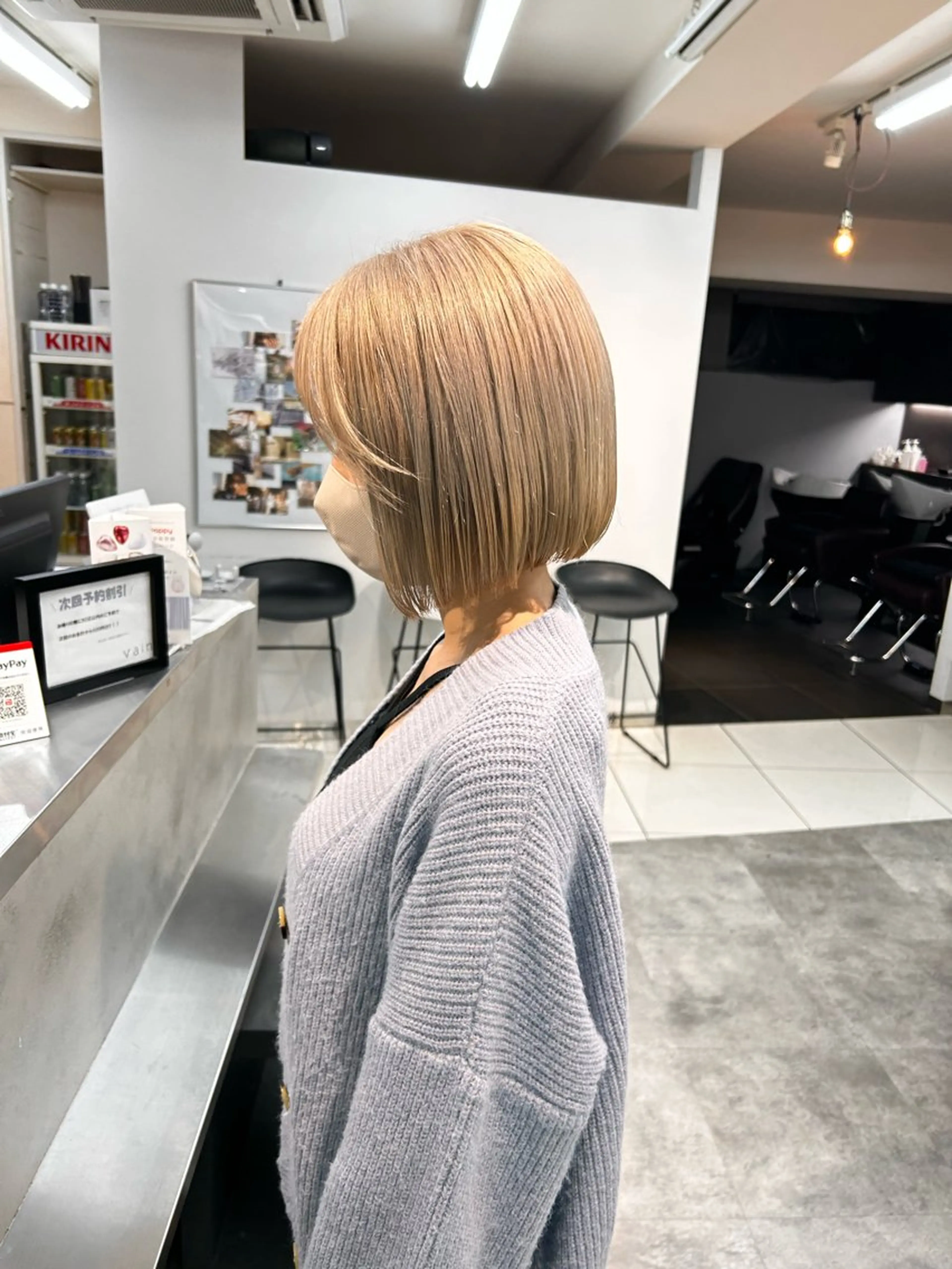 ショート カラー adatto錦糸町店所属・艶髪/ショート/ ボブ/なつきのヘアスタイル