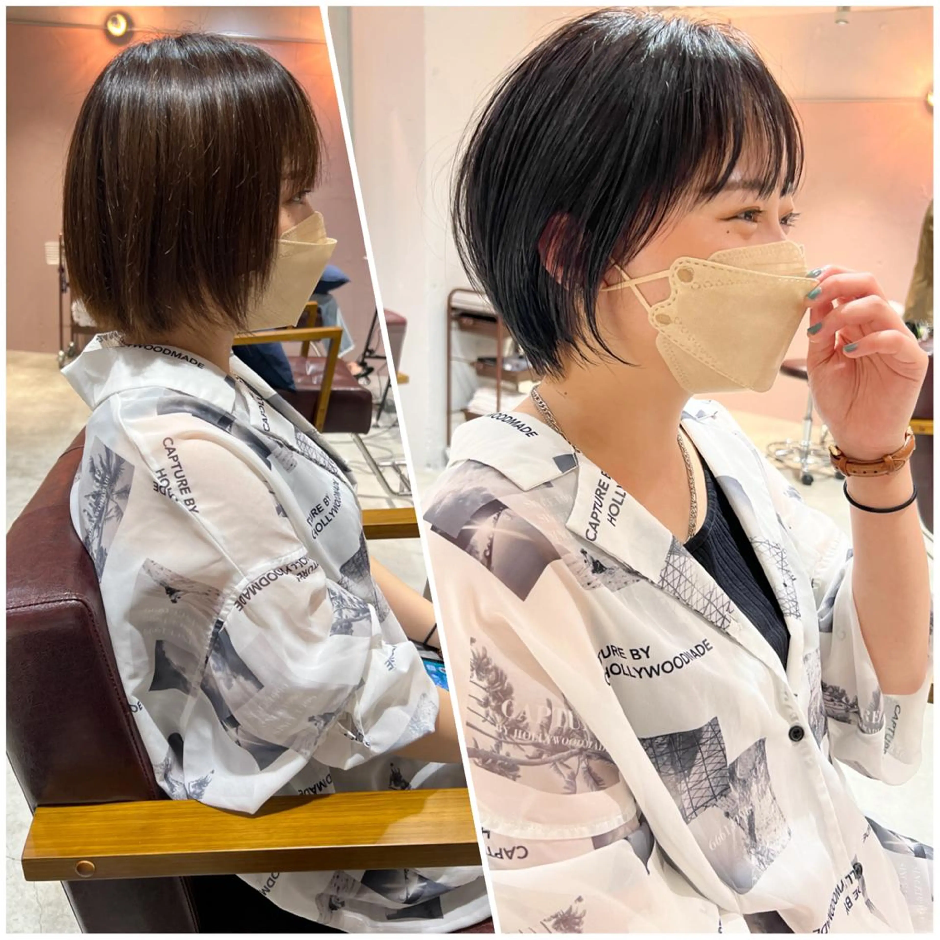 ショート lamie by melt 吉祥寺 【ラミエ バイ メルト】所属・【ミニモ公認】*似合 わせ職人*滝田拳史のヘアスタイル