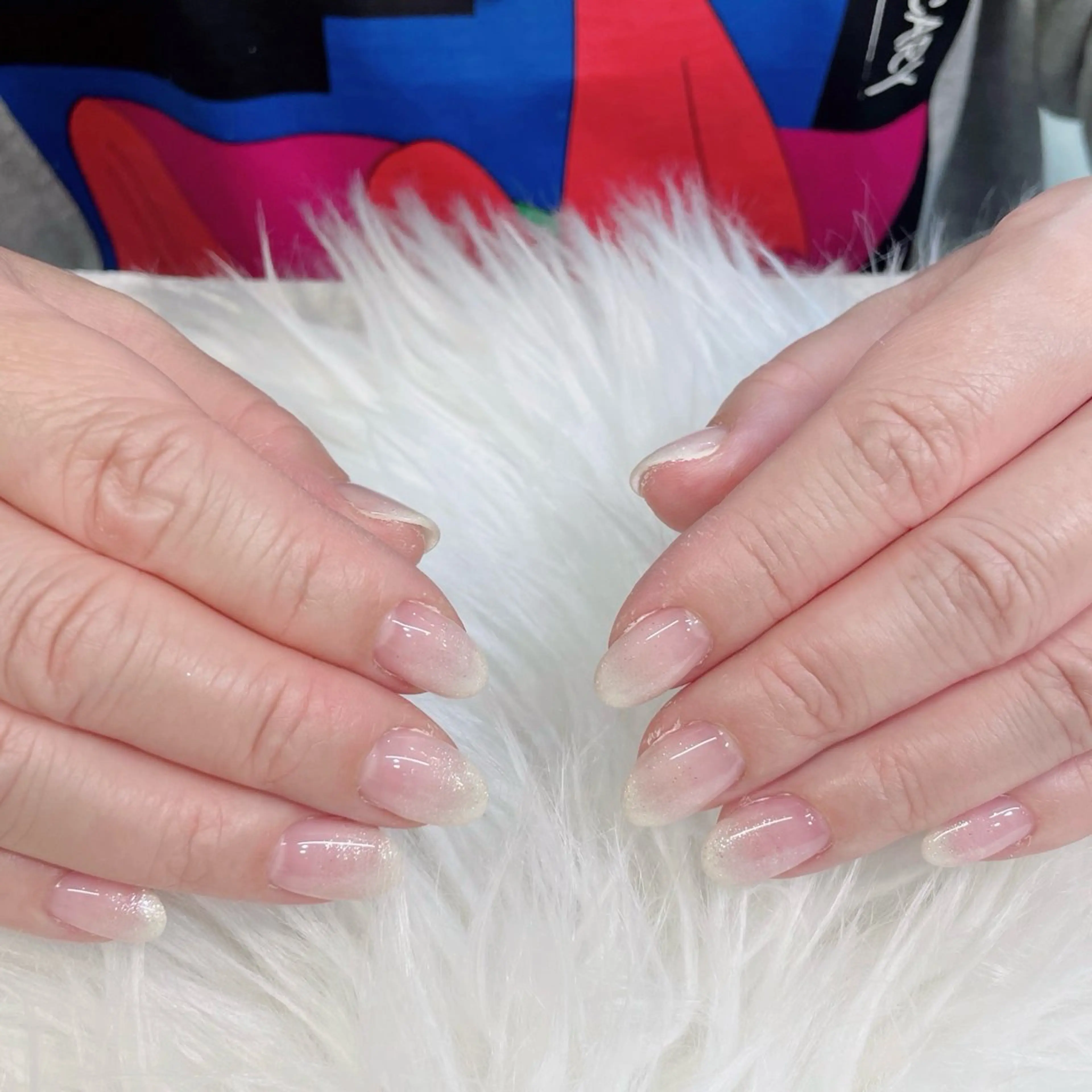 ネイル グラデーション ラメ(グリッター) エリクサーネイル池袋店所属・エリクサーネイル池袋 大槻のネイルデザイン